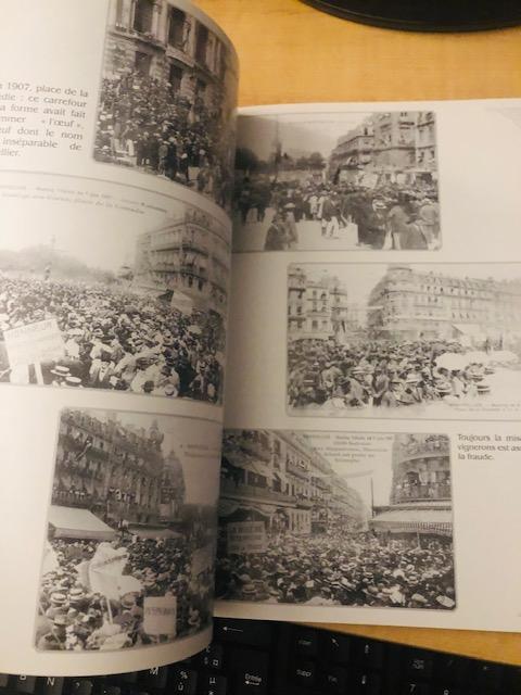 troc de troc livre recueil cartes postales photographies des manifestations viticoles de 1907 à montpellier image 1