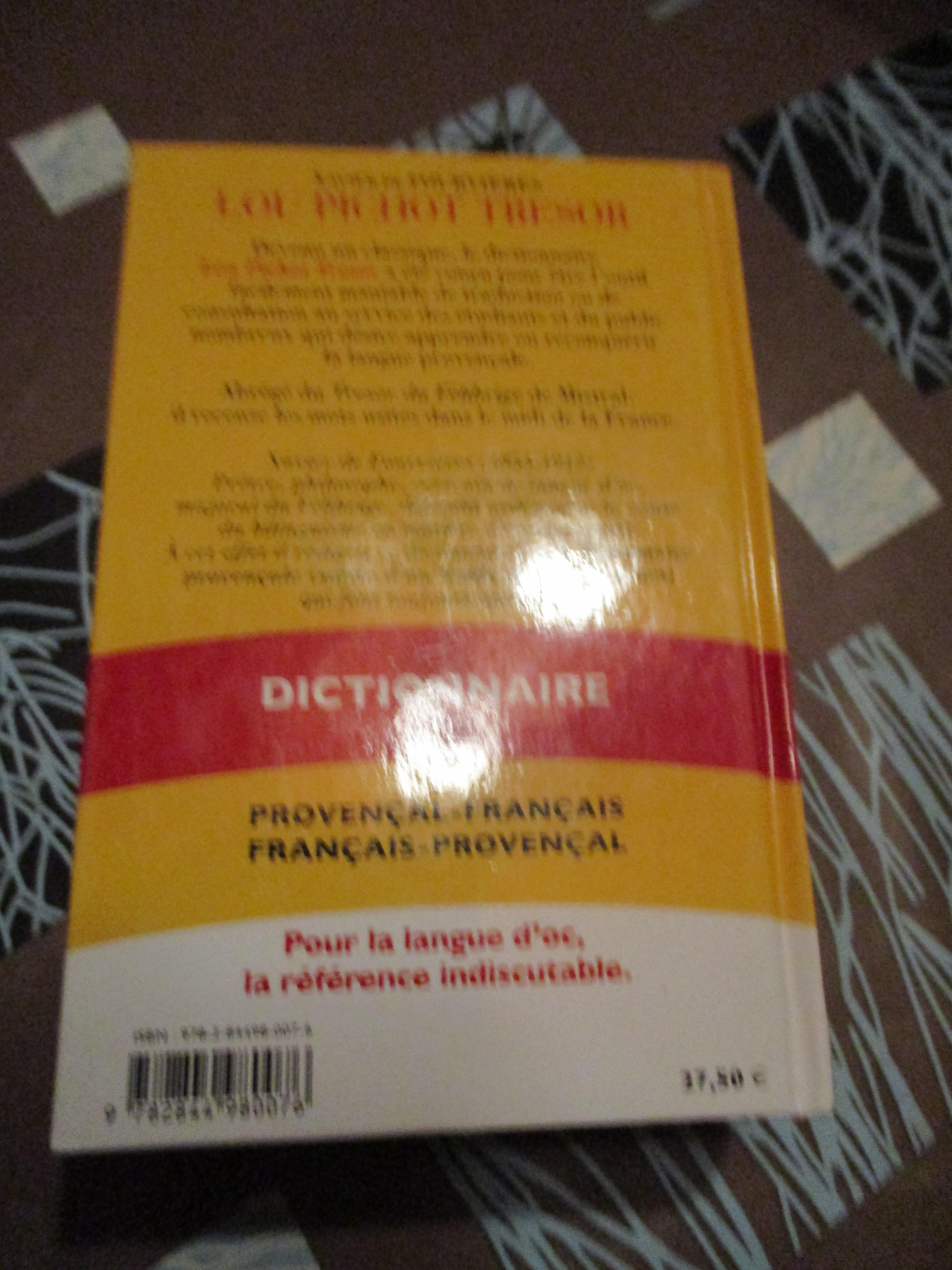 troc de troc lou pichot trésor : dictionnaire provencal image 1