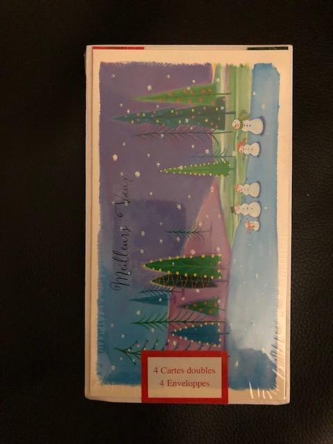 troc de troc 4 cartes de voeux (2 visuels) + enveloppes sous blister image 1