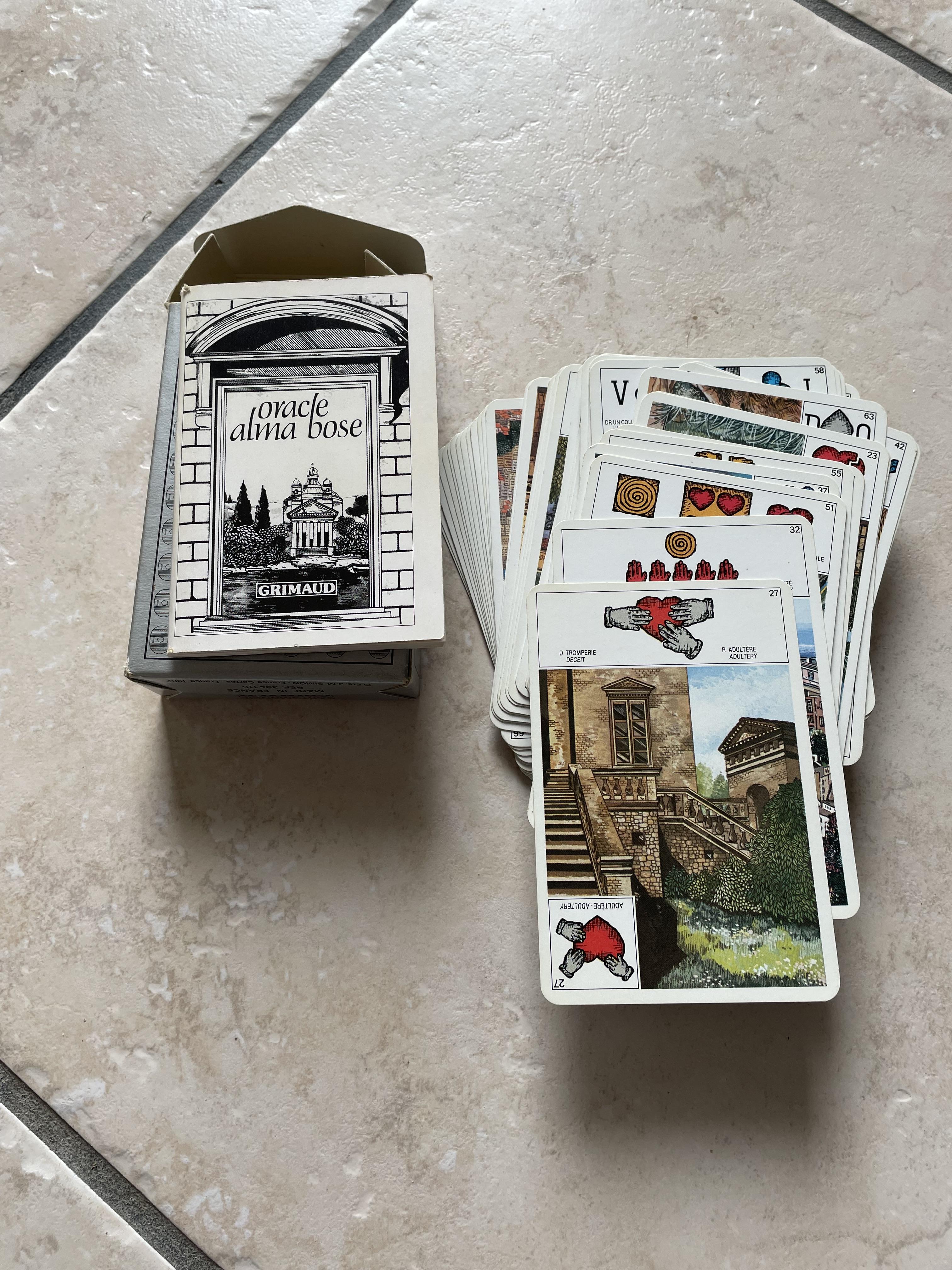 troc de troc jeu de carte divinatoire / réservé image 1