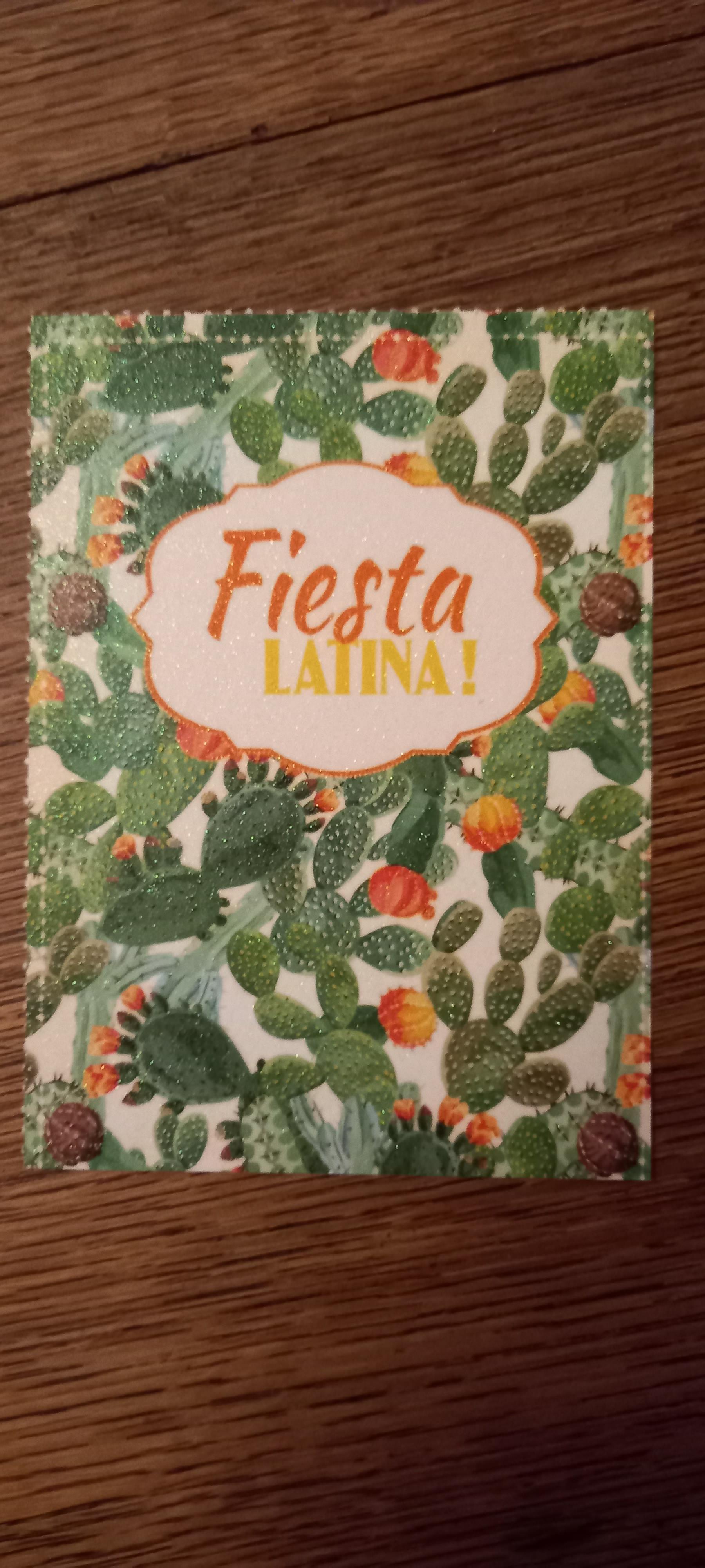 troc de troc carte "fiesta latina !". image 0