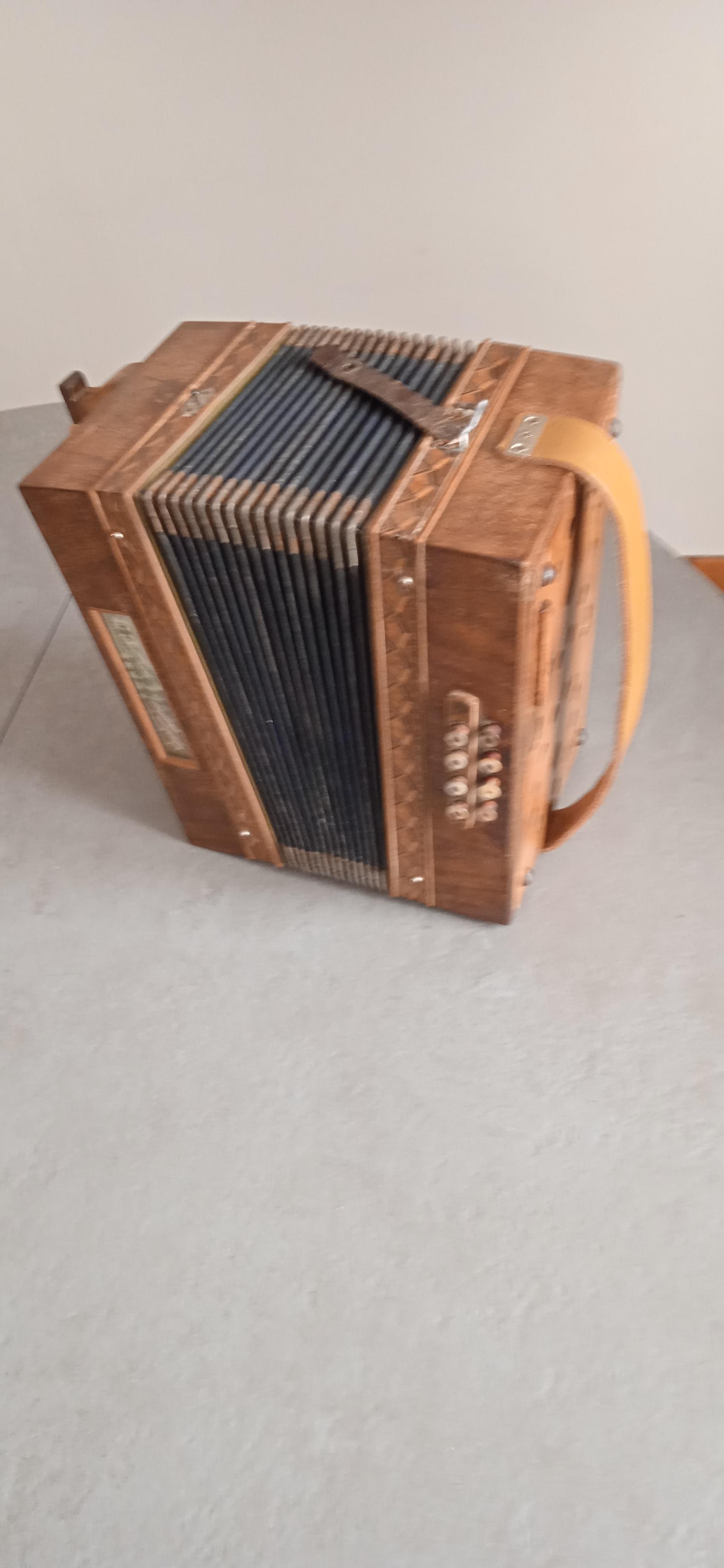 troc de troc accordéon diatonique ancien pour décoration image 2