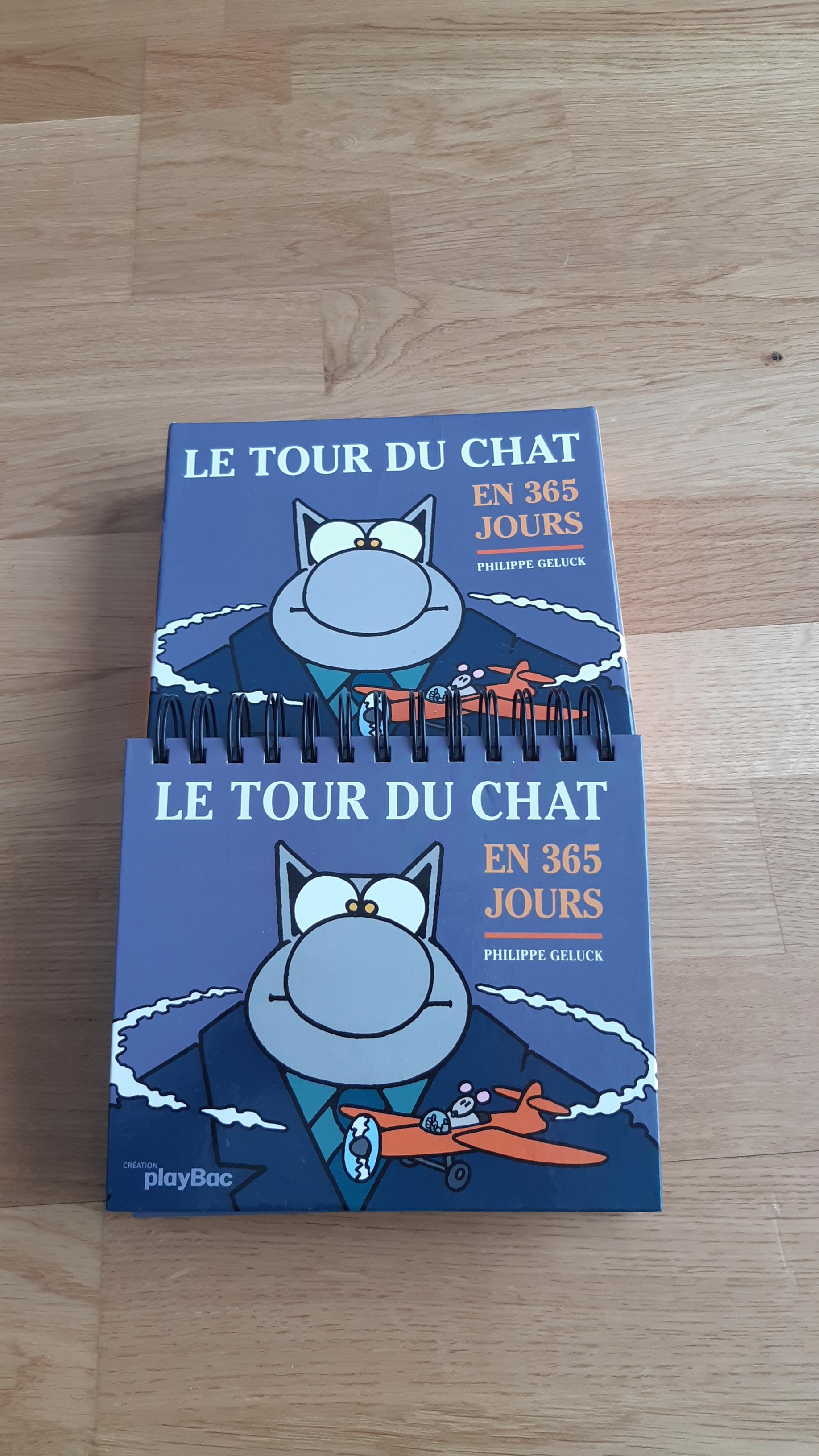 troc de troc agenda le tour du chat en 365 jours geluck image 0