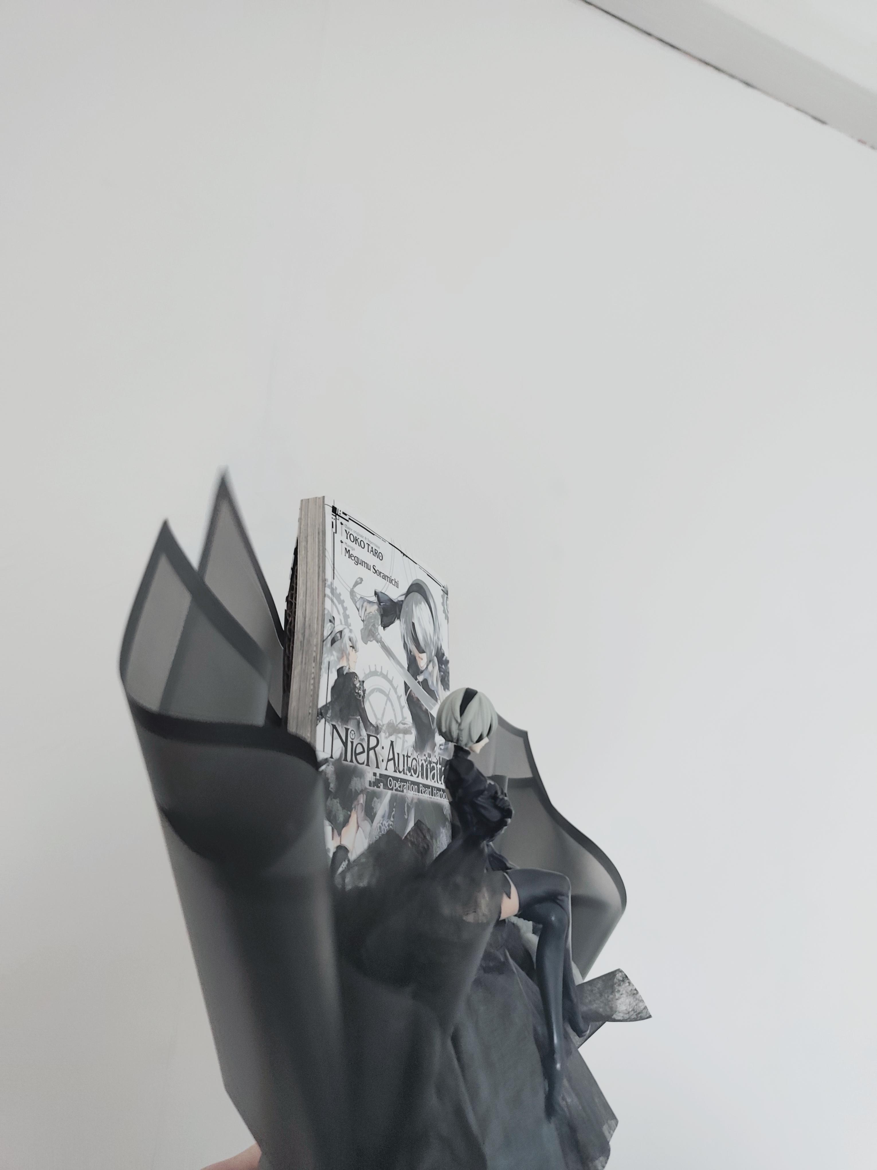 troc de troc composition 2b nier automata avec figurines et manga image 2