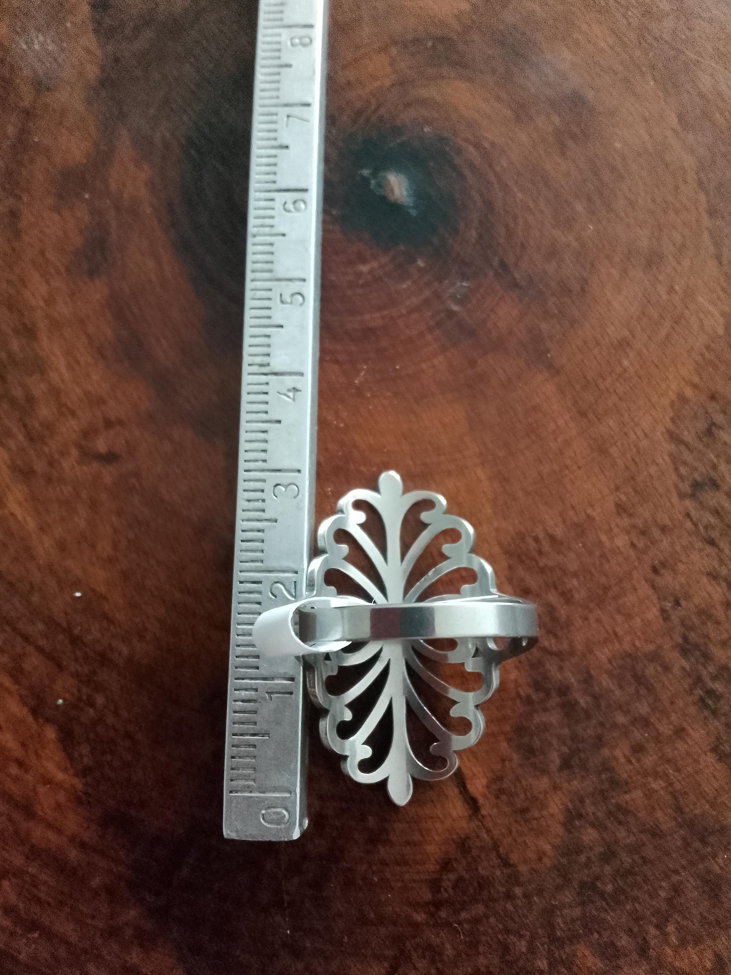 troc de troc bague en acier inoxydable image 2