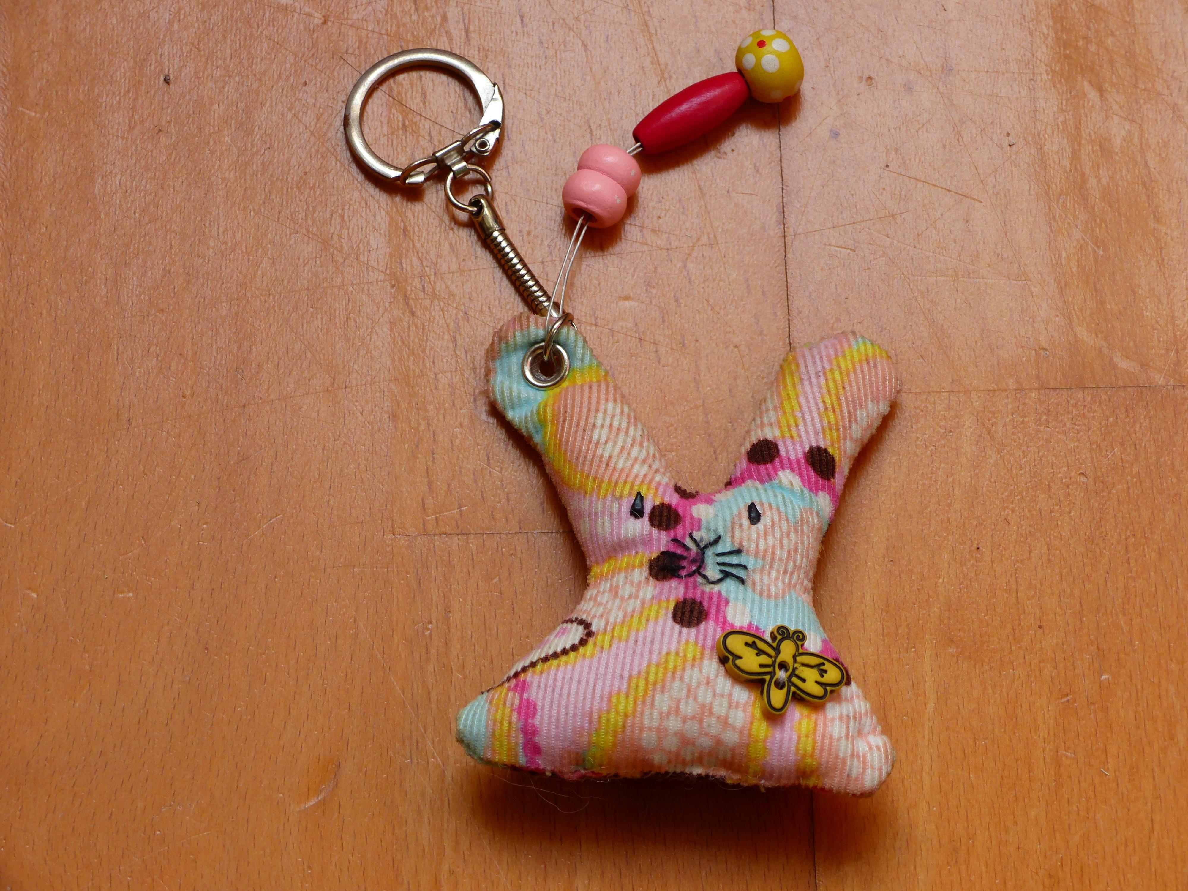 troc de troc porte-clés lapin image 0