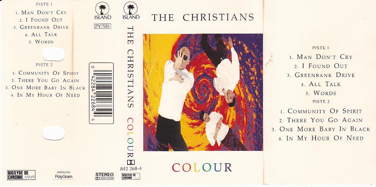 troc de troc cassette audio : the christians " colour " image 0