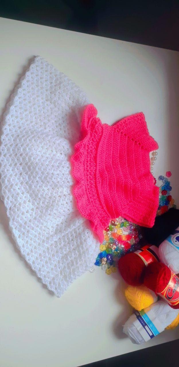 troc de troc crochet baby dress image 1