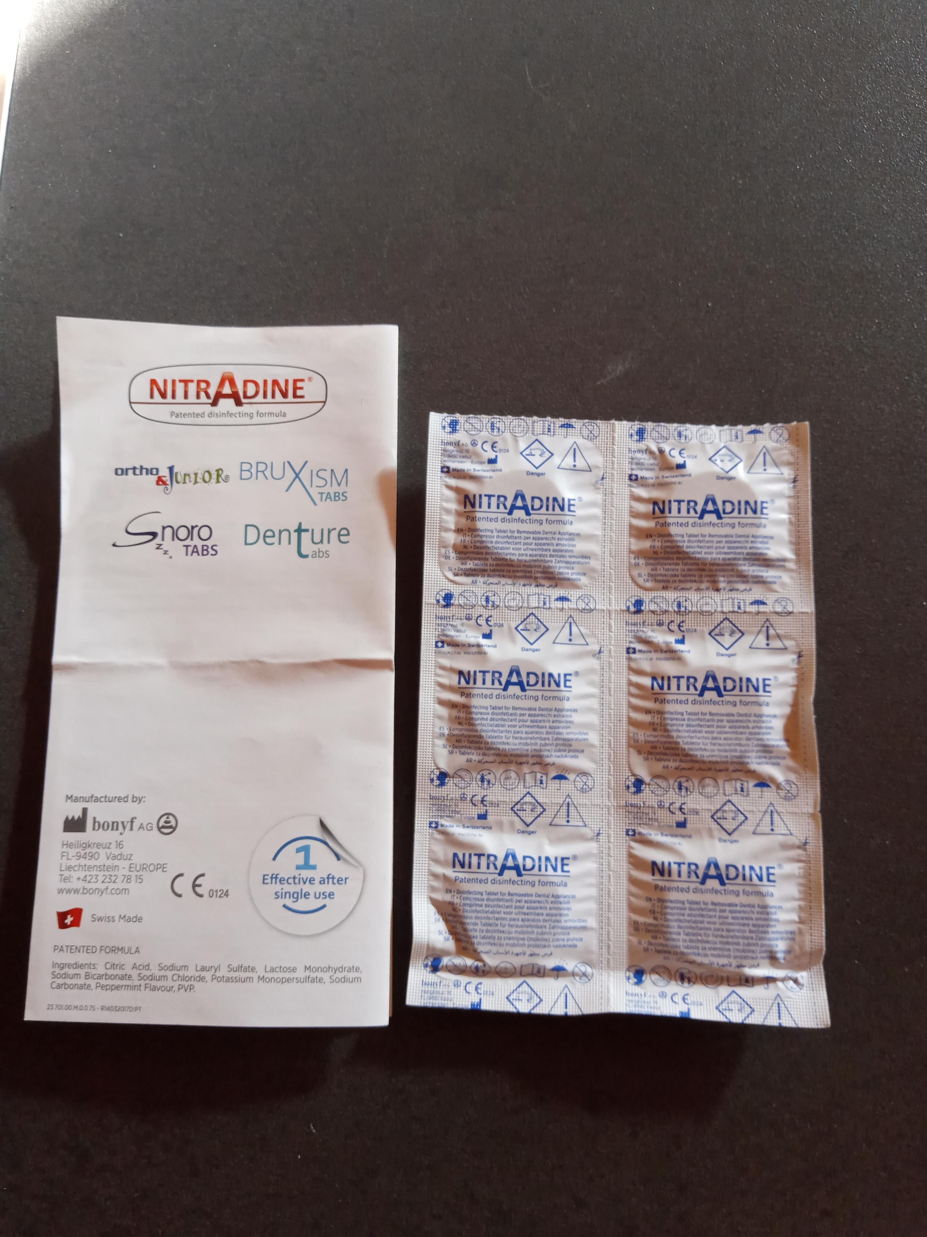 troc de troc pastilles désinfectantes pour gouttières appareil dentaire image 0