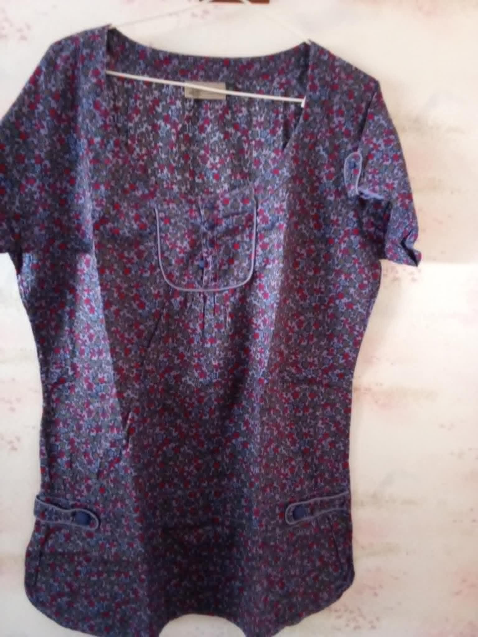 troc de troc tunique neuf taille 46  fantaisie fendu sur le côté image 2