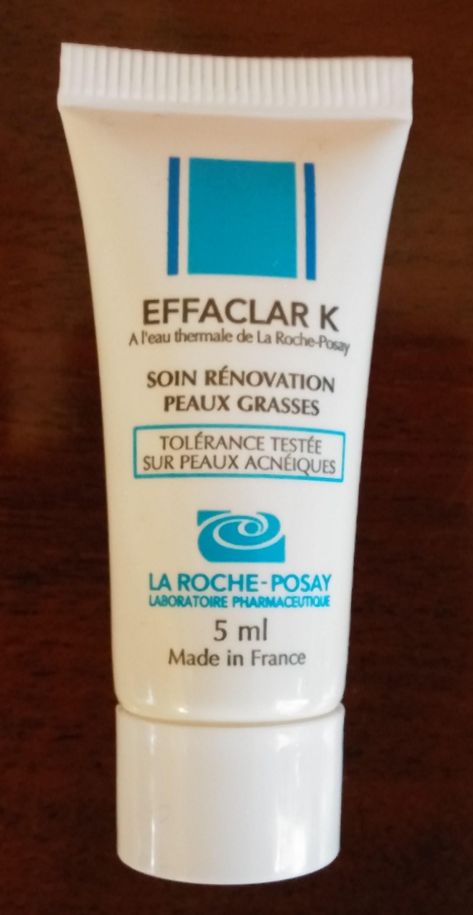 troc de troc (réservé) la roche posay effaclar k, soin rénovation peau grasse, 5ml image 0