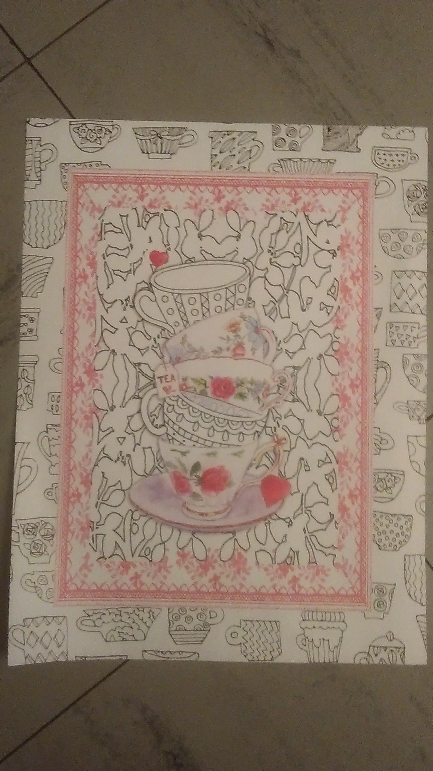 troc de troc coloriages "tea party". image 2