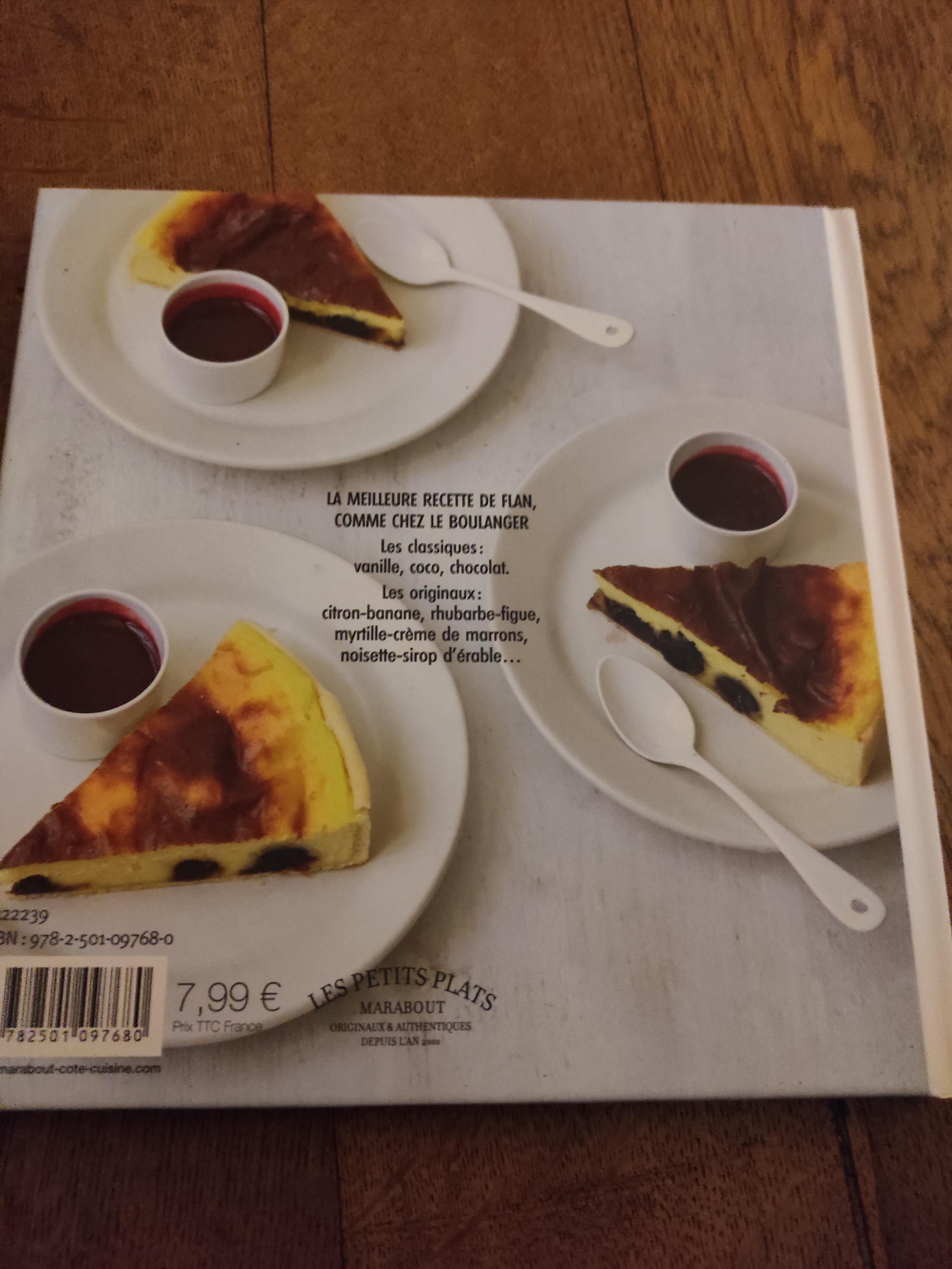 troc de troc réservé livre de recettes les flans pâtissiers image 1