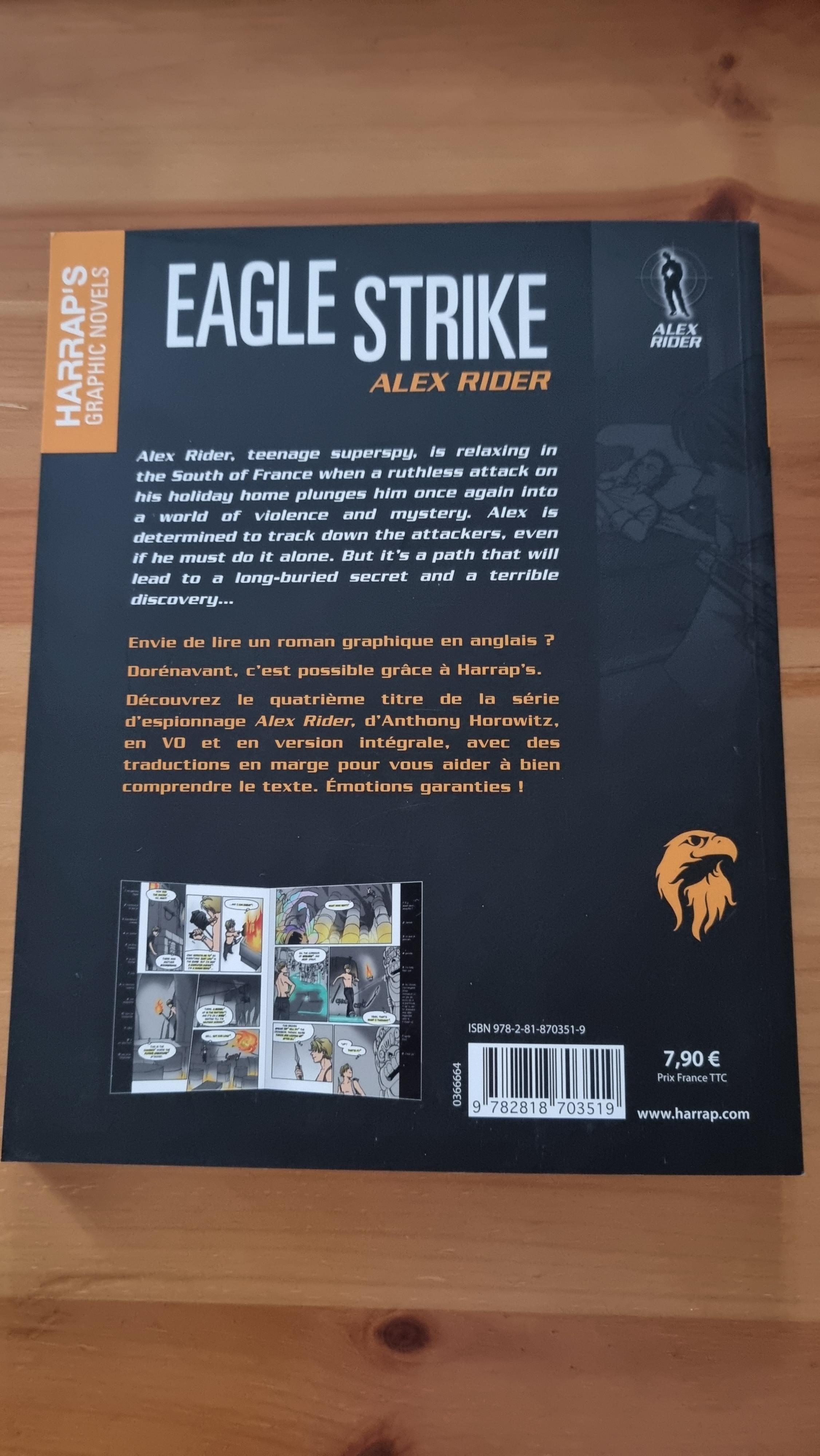 troc de troc anthony horowitz - eagle strike - roman vo image 2