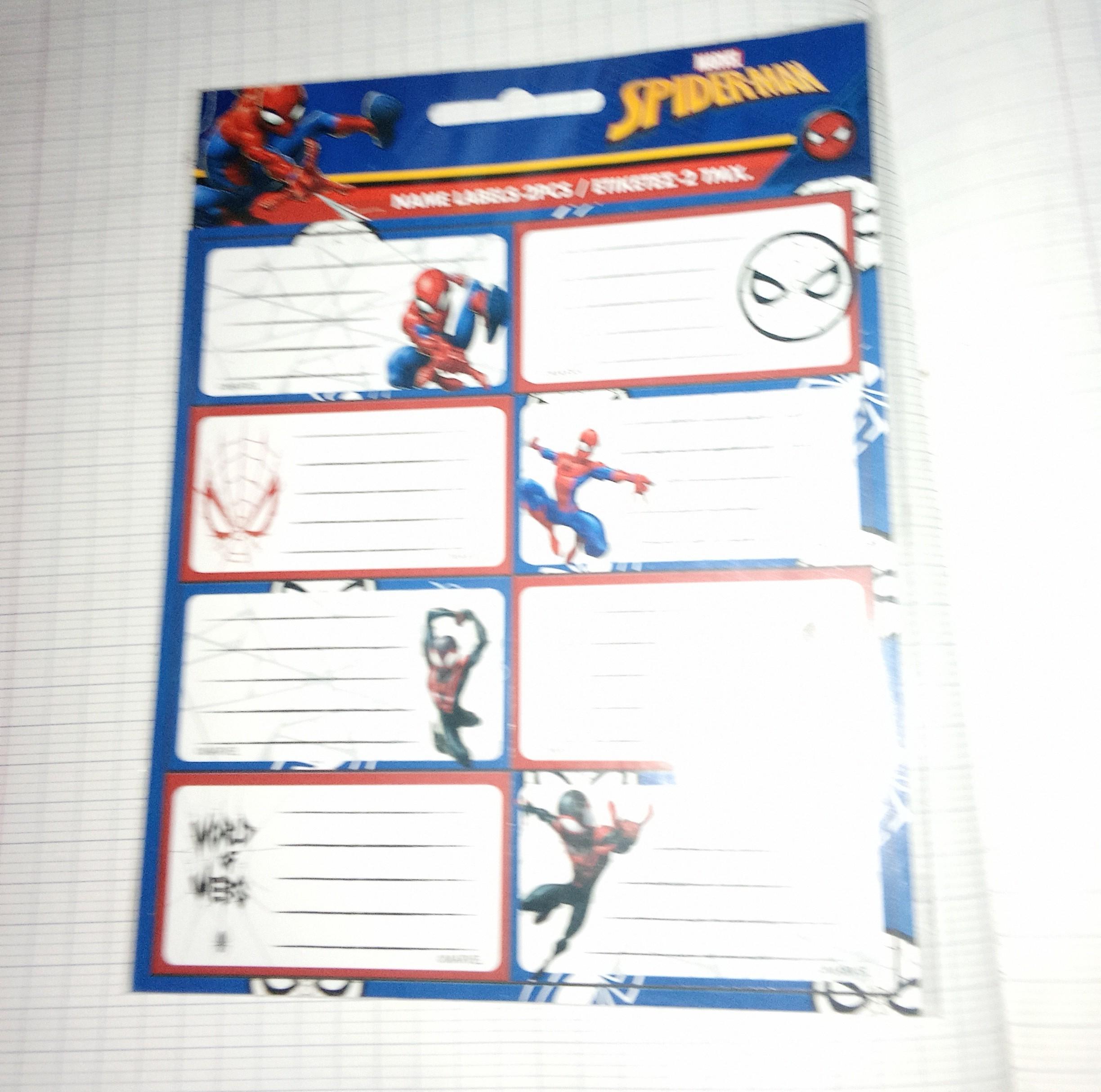 troc de troc Étiquettes spiderman neuve image 0