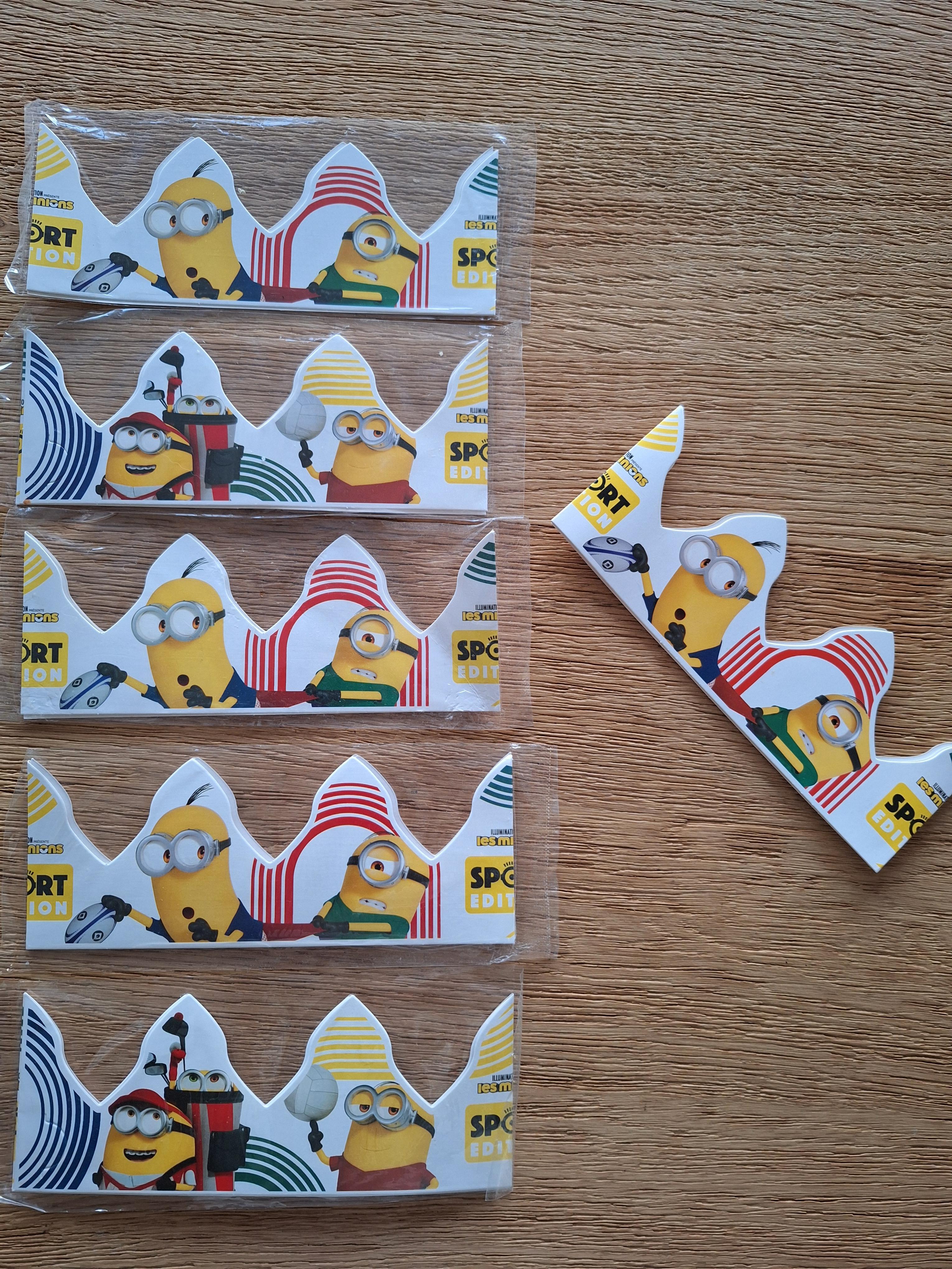 troc de troc couronne galette des rois - minions image 0