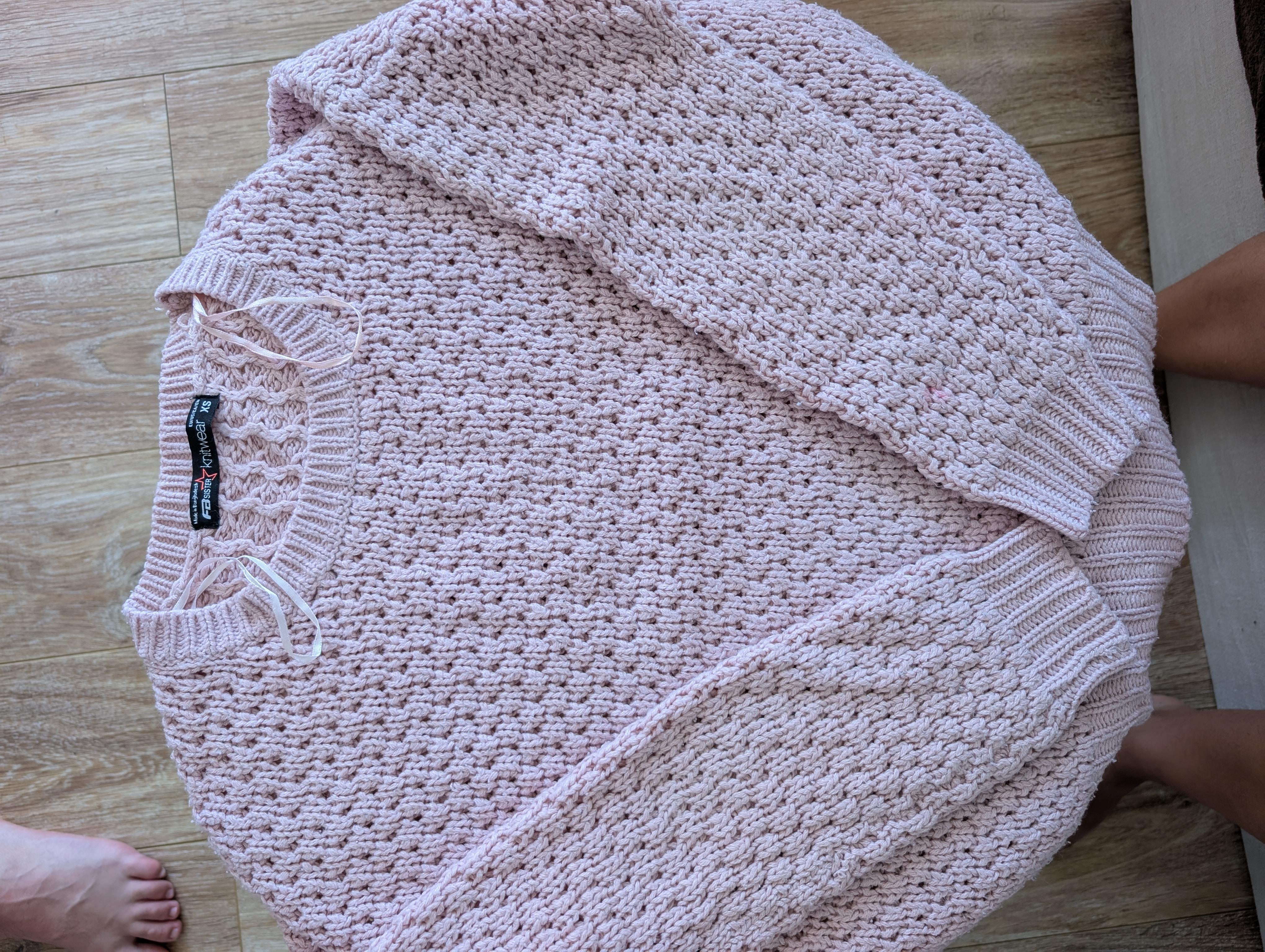 troc de troc pull chaud rose image 0