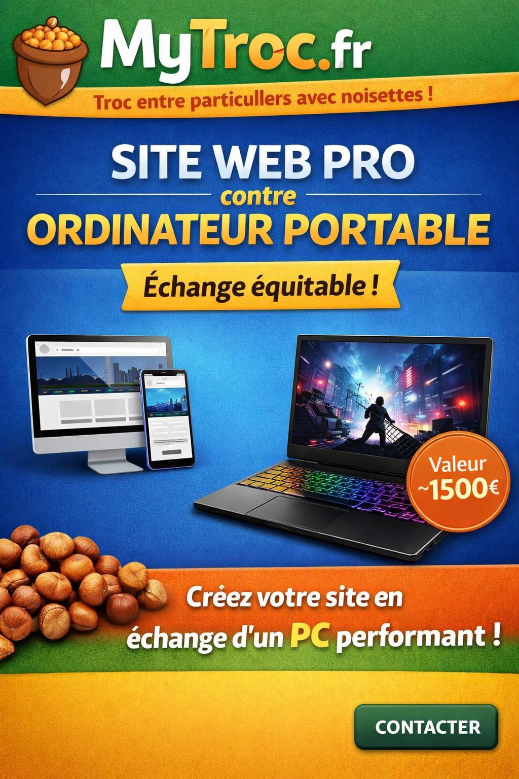 troc de troc création de site web professionnel image 0