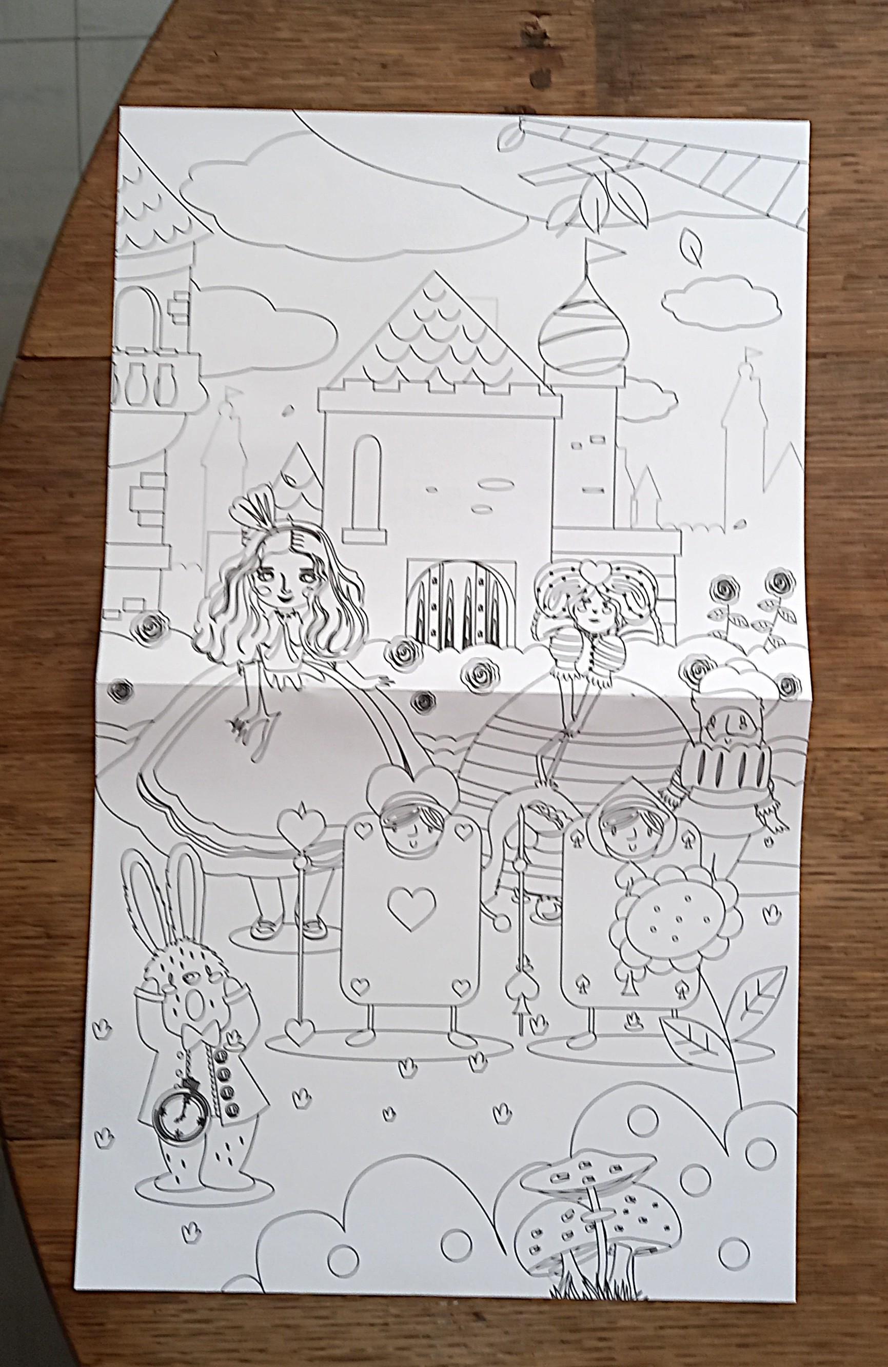 troc de troc poster "alice au pays des merveilles". image 1