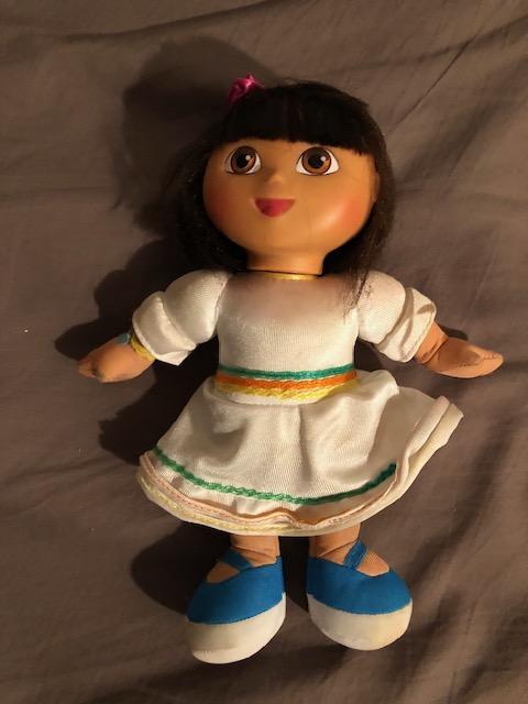 troc de troc (réservé) poupée dora 25cm image 0