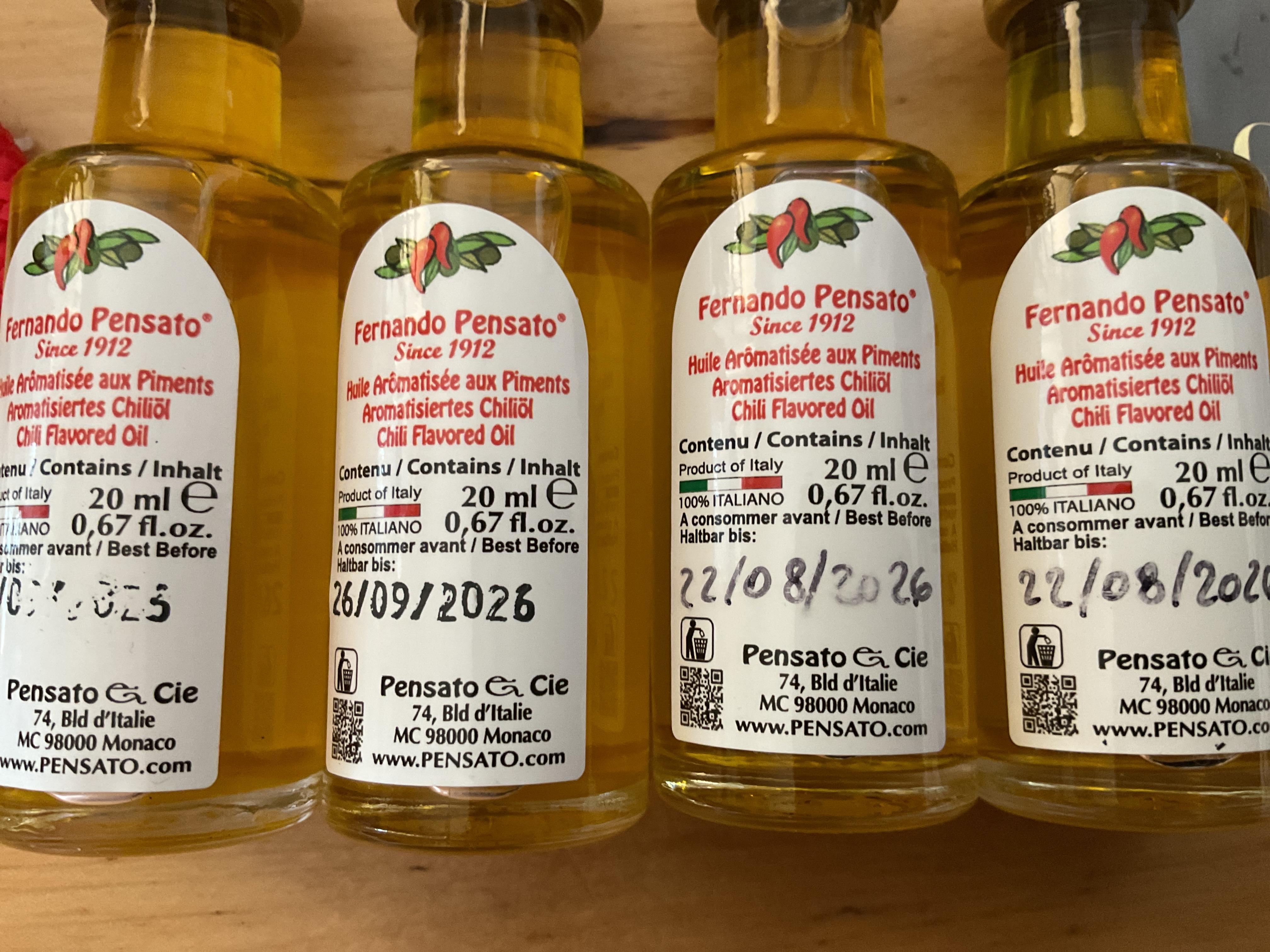 troc de troc huile d’olive au piment image 1