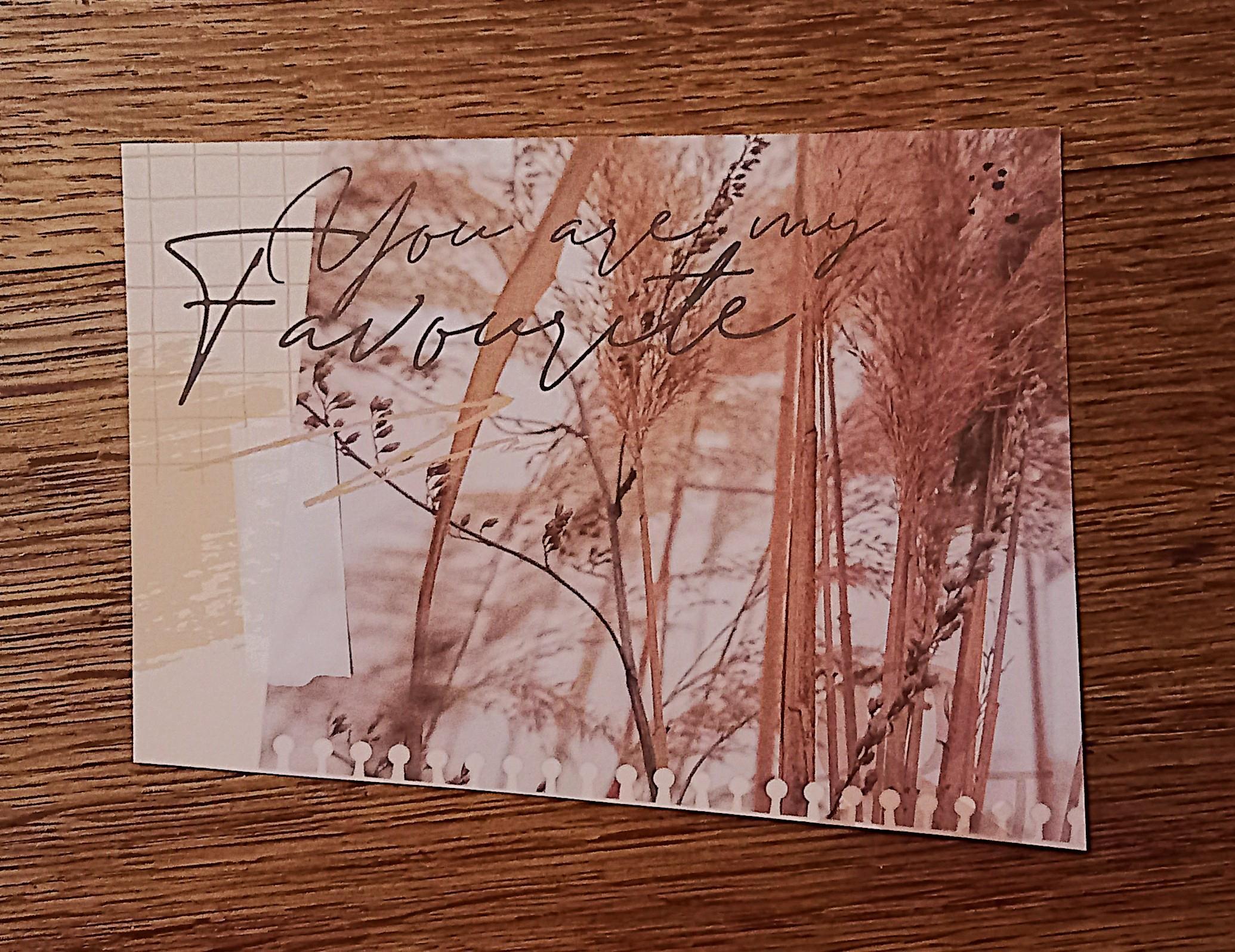 troc de troc carte "you are my favorite". image 0