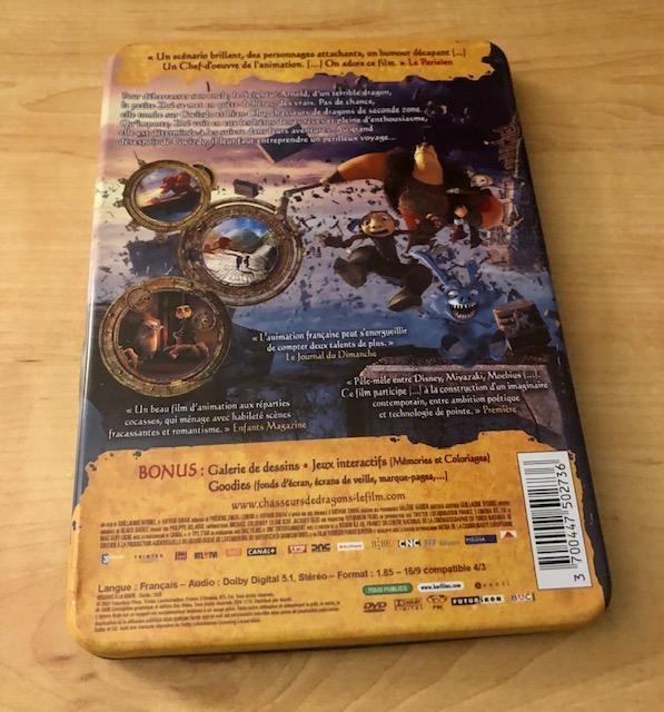 troc de troc dvd chasseurs de dragons [Édition limitée dans boitier métal] image 1