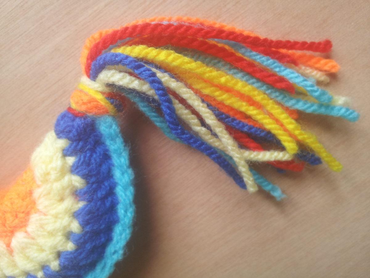 troc de troc petit coq au crochet fait main image 1