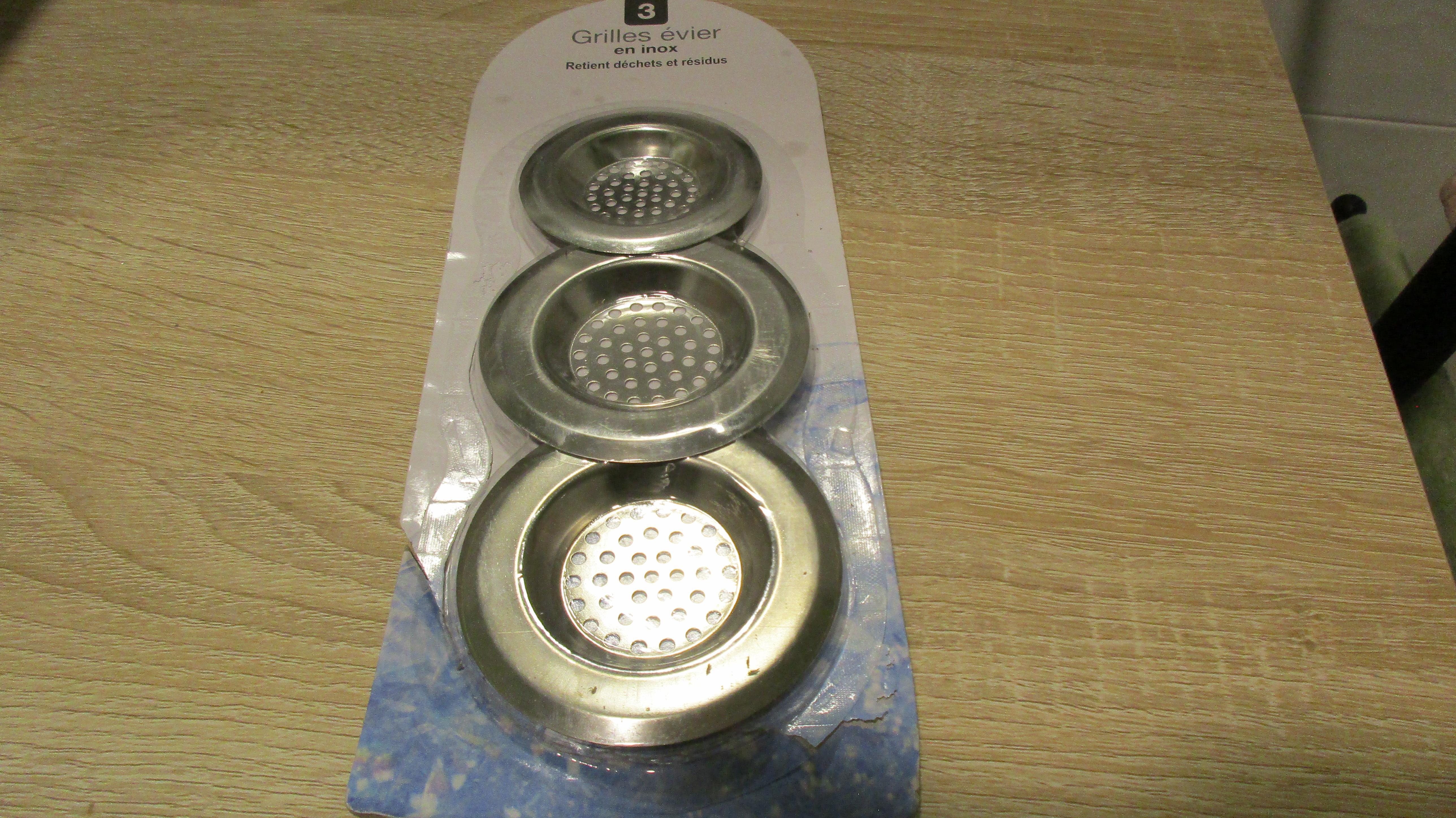 troc de troc lot neuf,3 grilles évier image 1