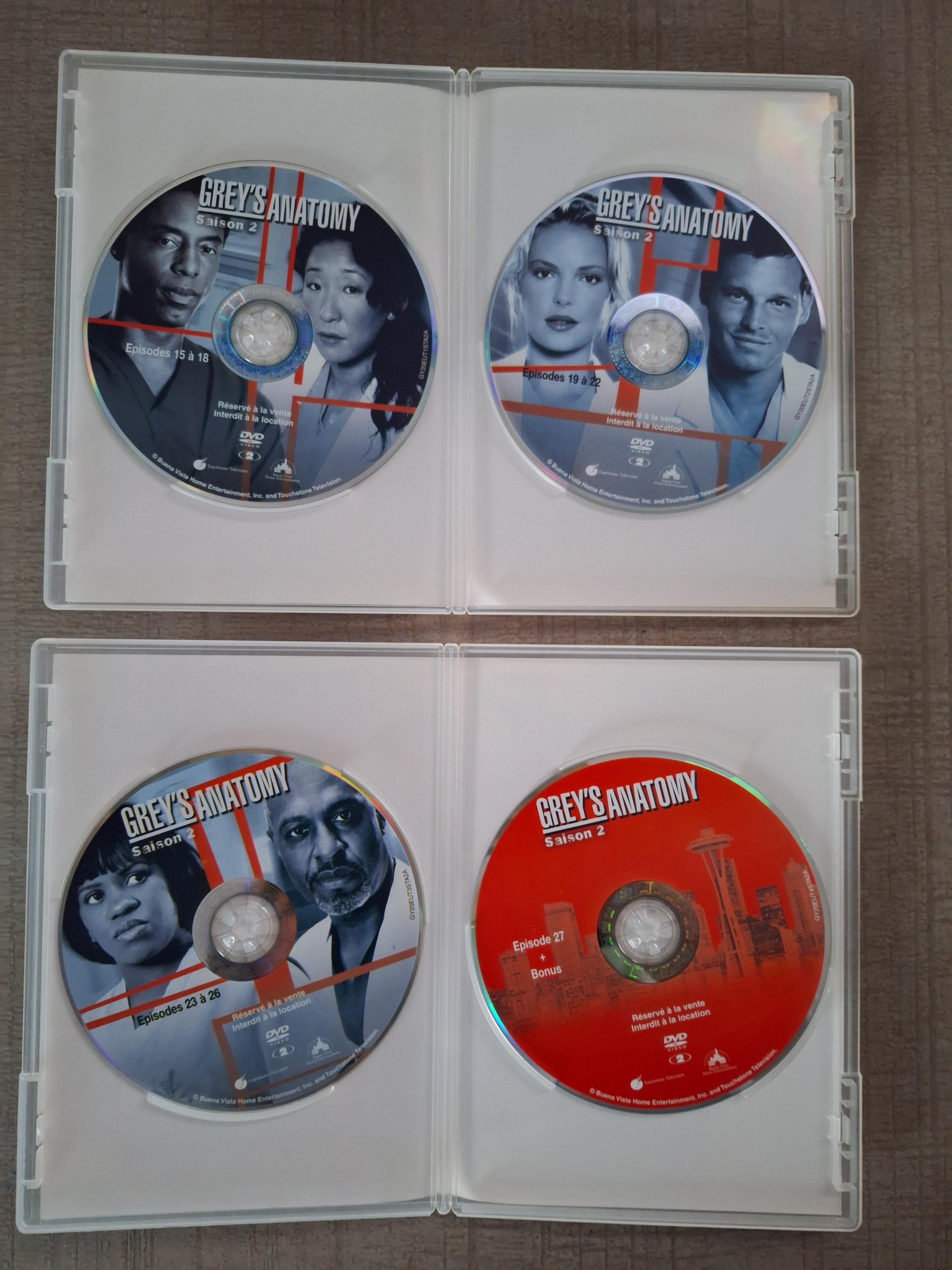 troc de troc dvd grey's anatomy saison 2 partie 2 image 2