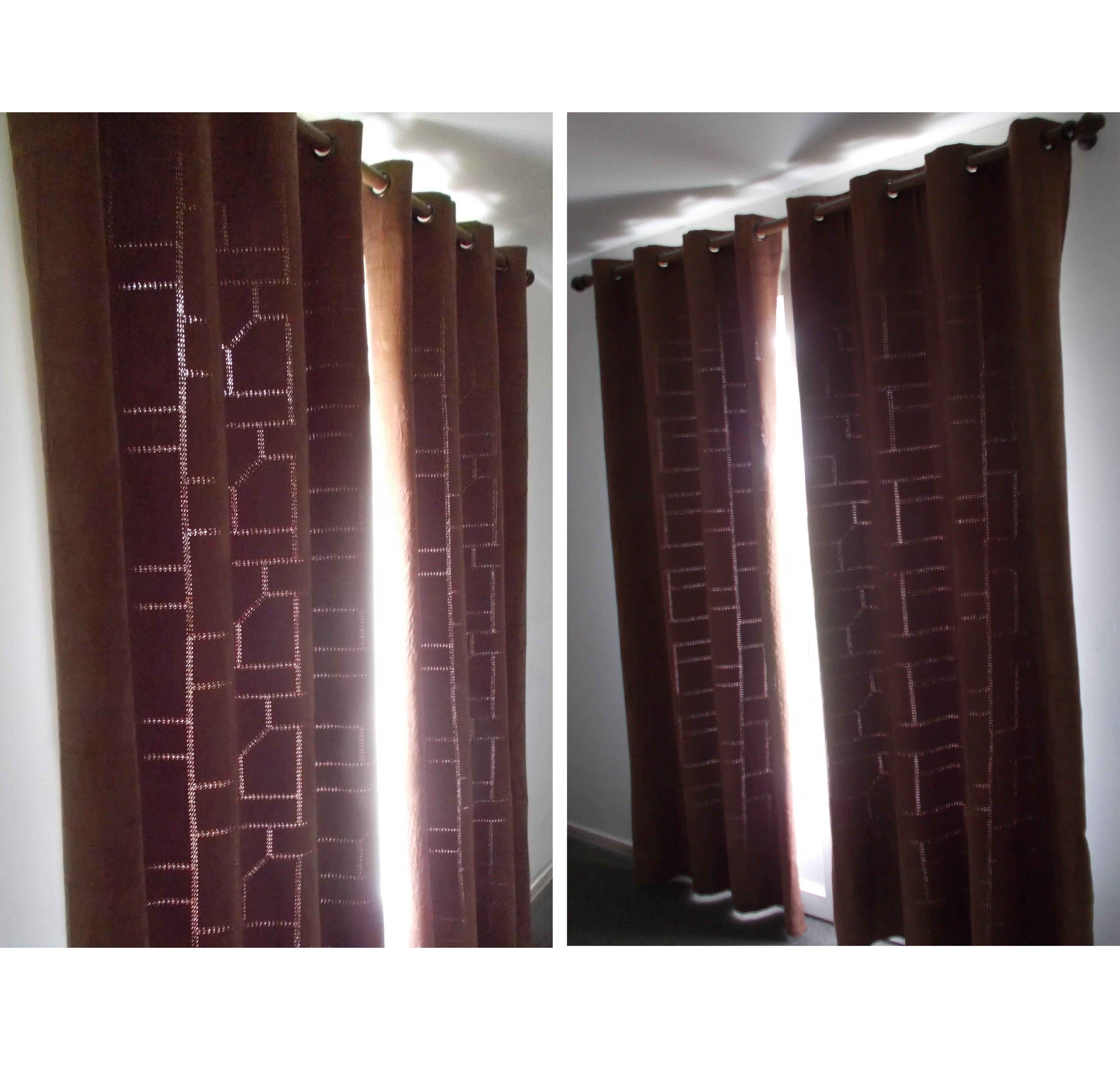 troc de troc 3 doubles rideaux ou récupe tissu image 2