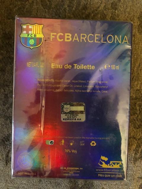 troc de troc (réservé) eau de toilette en spray fc barcelona 100ml image 1