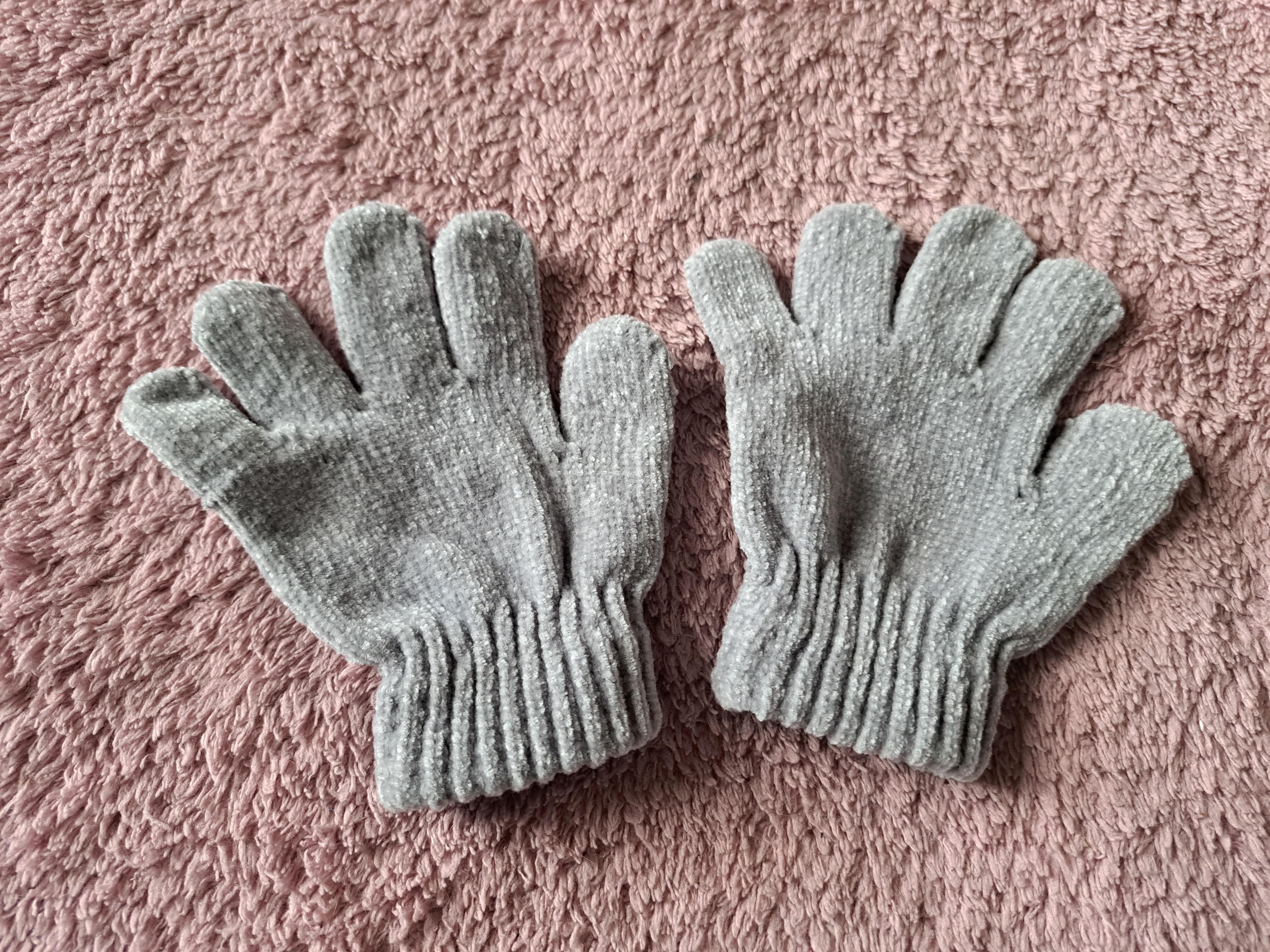troc de troc paire de gants gris pour enfant image 0