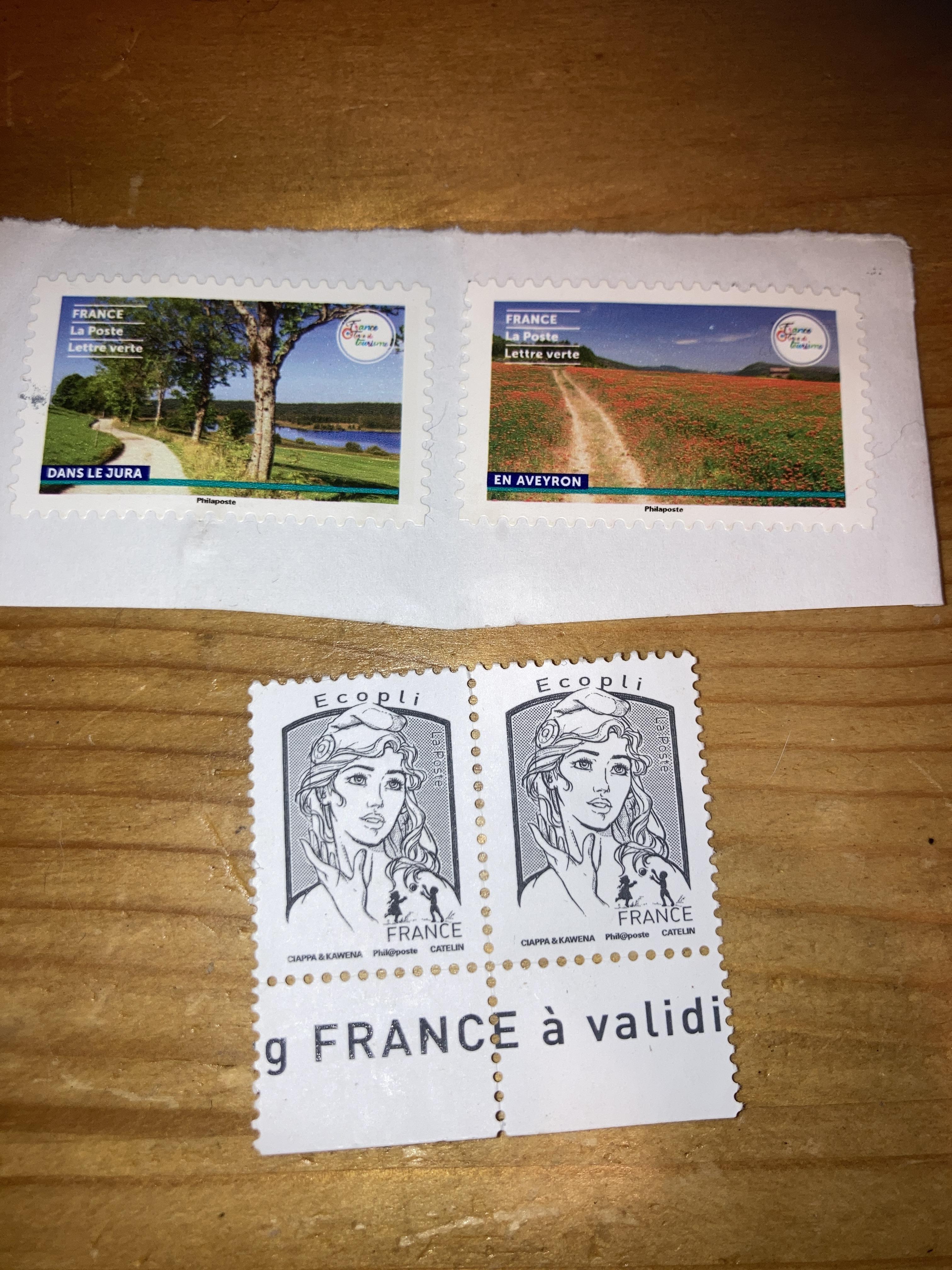 troc de troc timbres non oblitérés image 0