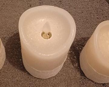 troc de troc lot 3 fausses bougies, très bon état image 1