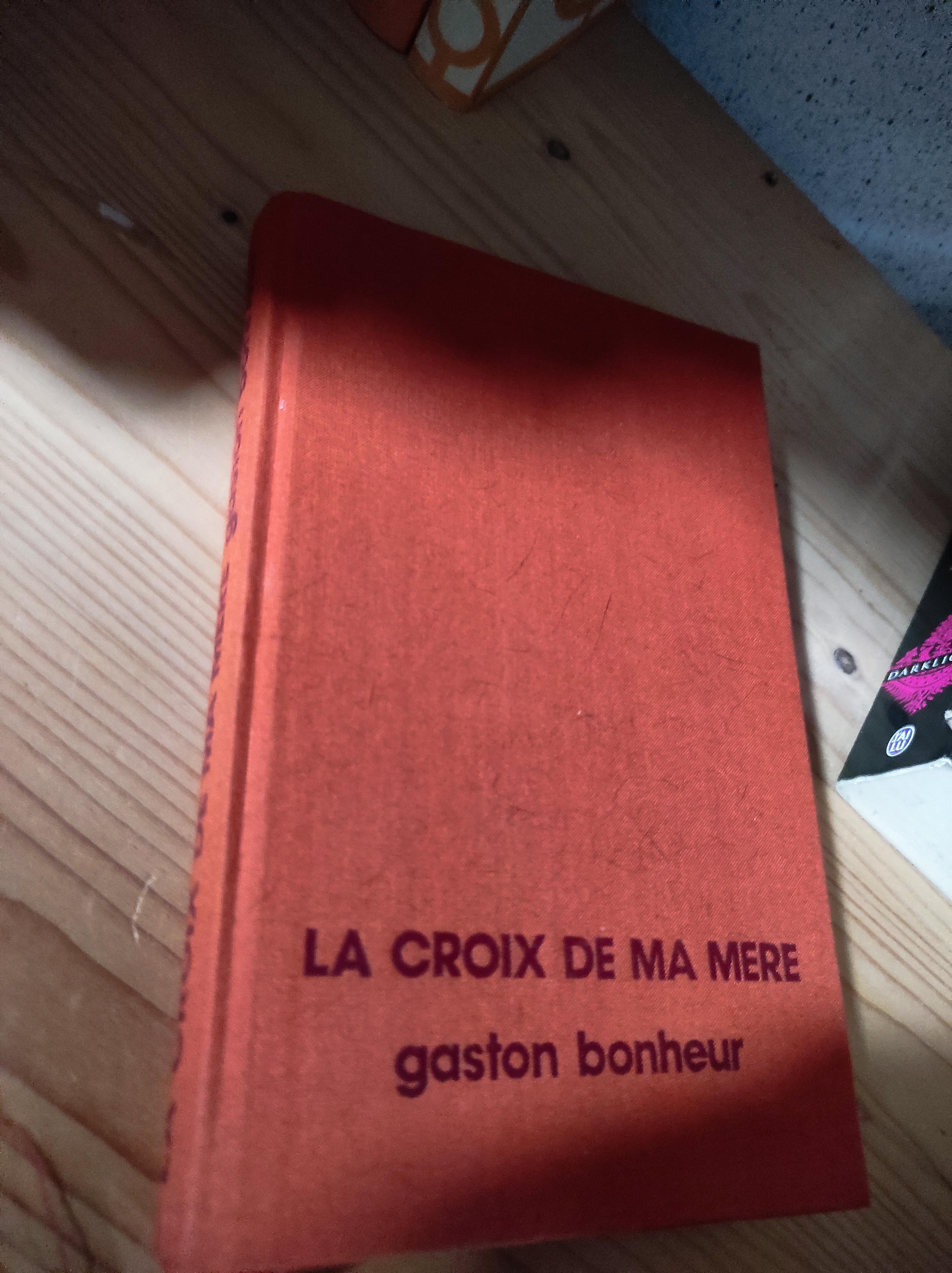 troc de troc livre la croix de ma mère image 0