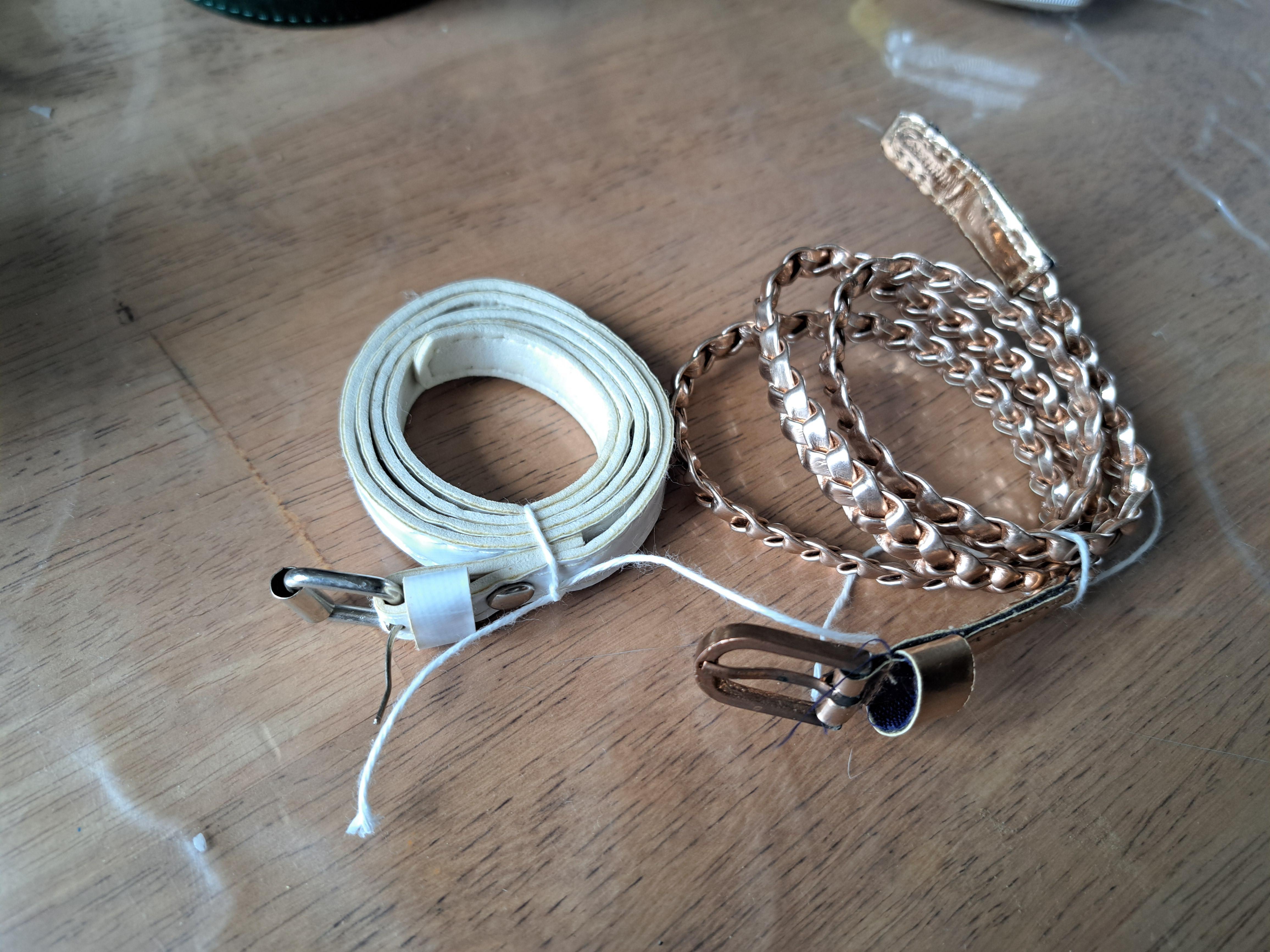 troc de troc lot de deux ceintures pour fillette image 0