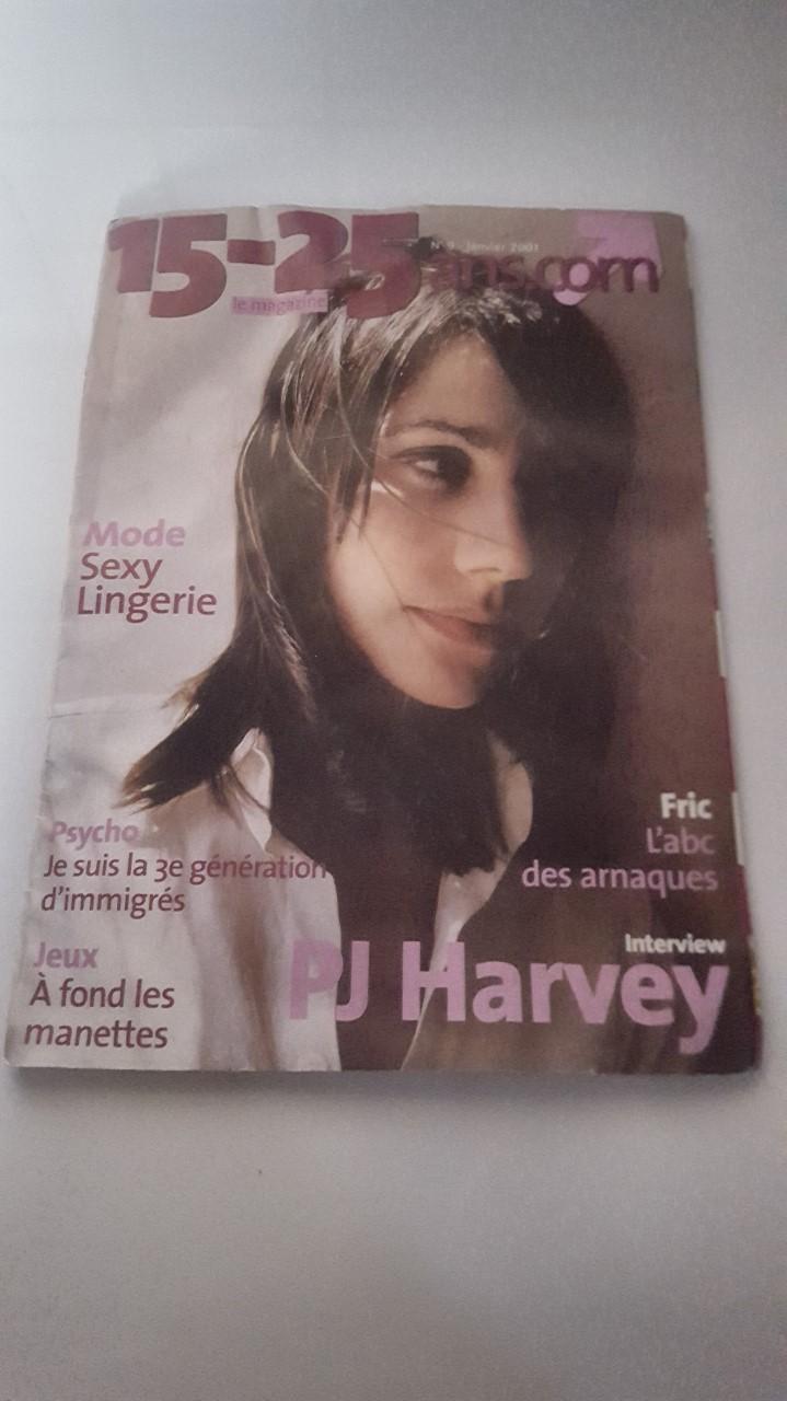 troc de troc j'échange magazine 15-25 ans : "interview de pj harvey" image 0