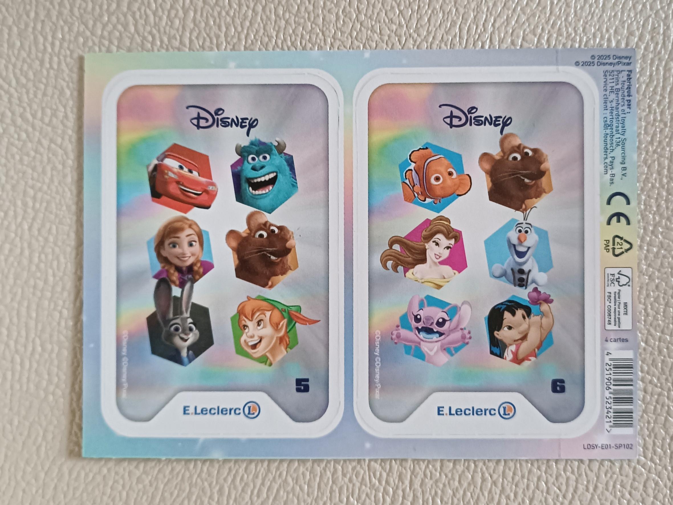 troc de troc cartes disney image 1