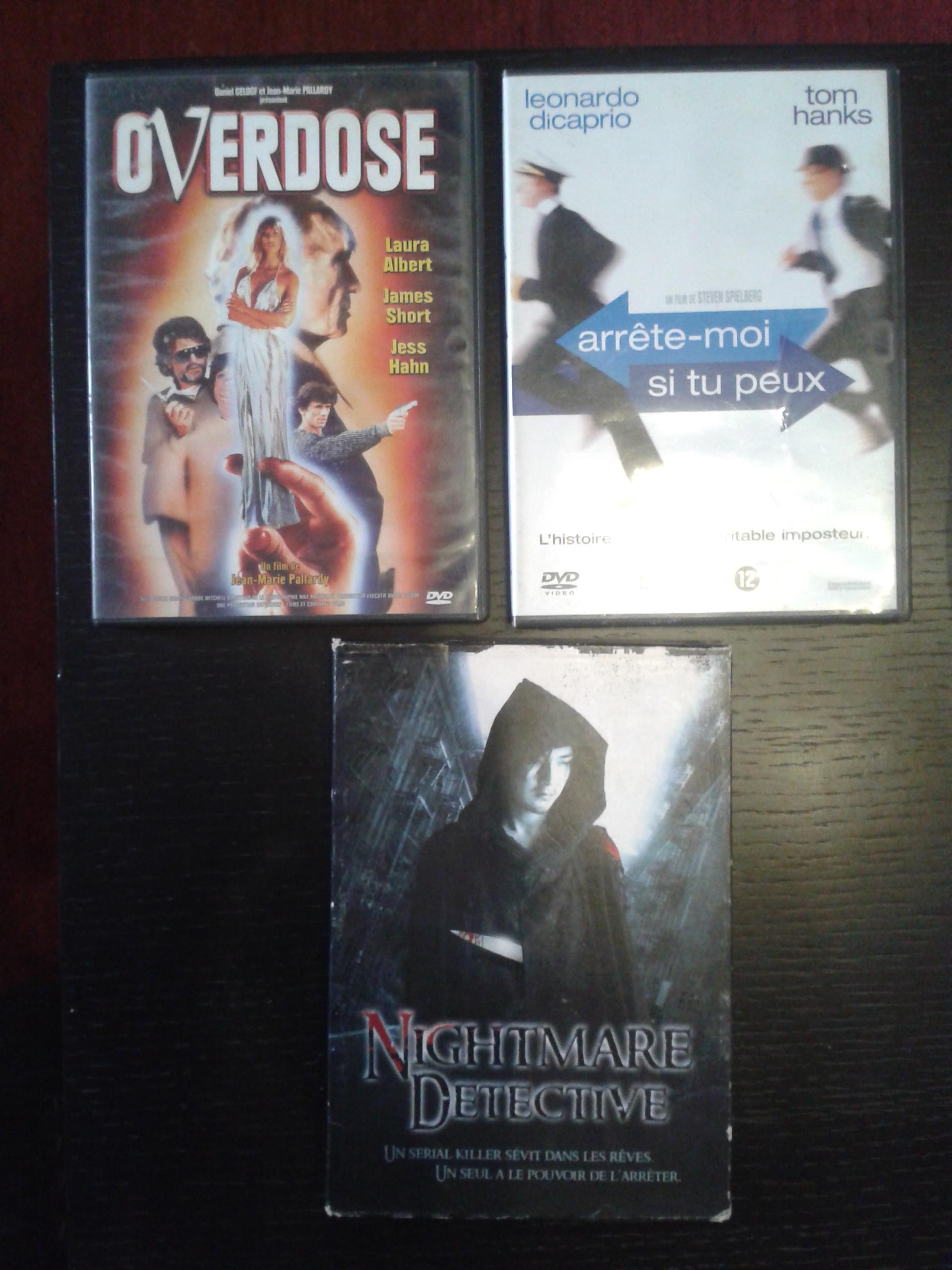 troc de troc dvd: nightmare detective - overdose - arrête moi si tu peux image 0