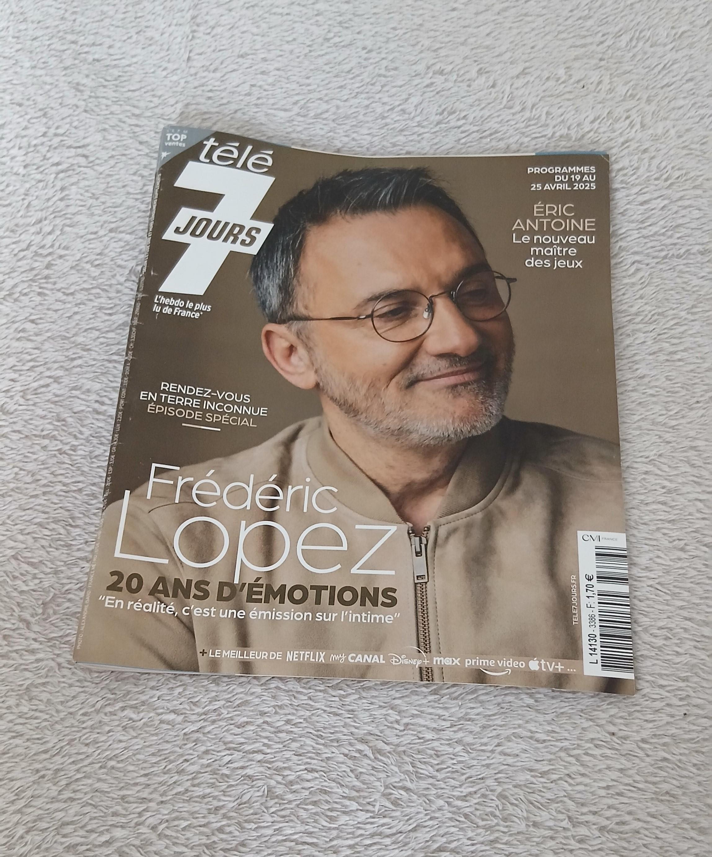 troc de troc livre tele 7 jours ( programme du 19 au 25 avril 2025 ) image 0