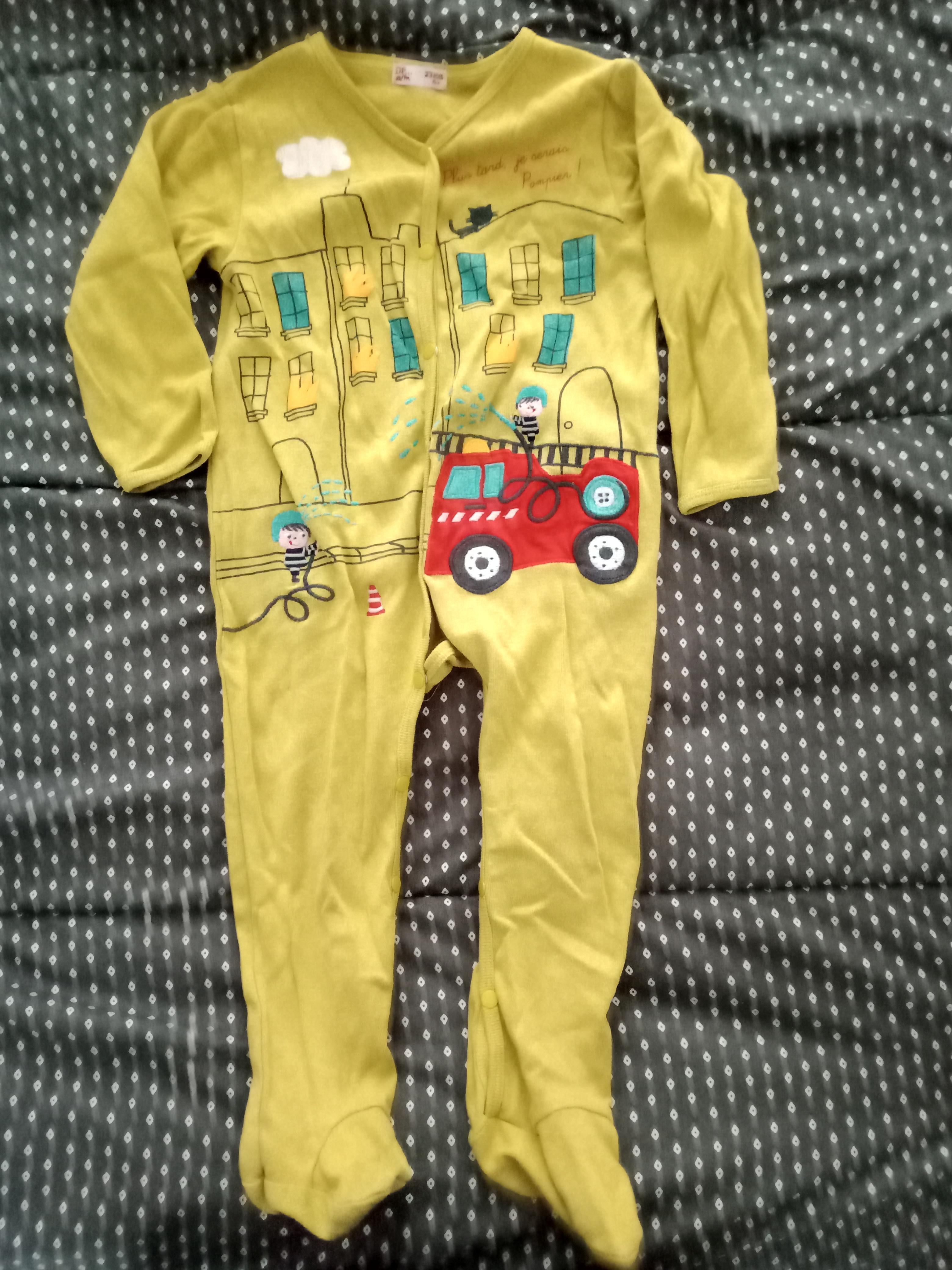 troc de troc pyjama dpam pompier 36 mois image 0