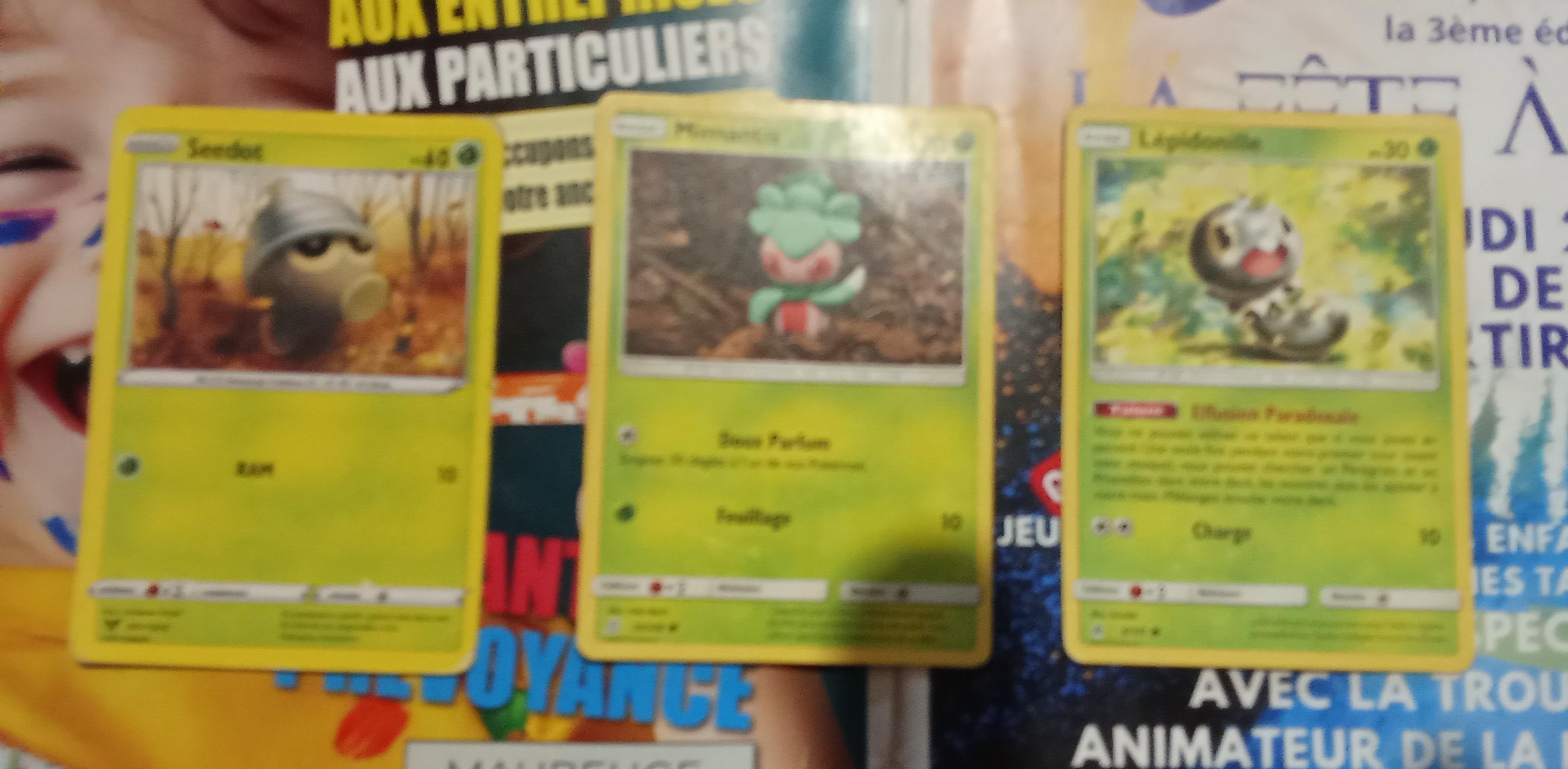 troc de troc lot cartes pokémons réserver mmmanga envoyé le 28 juiller image 0