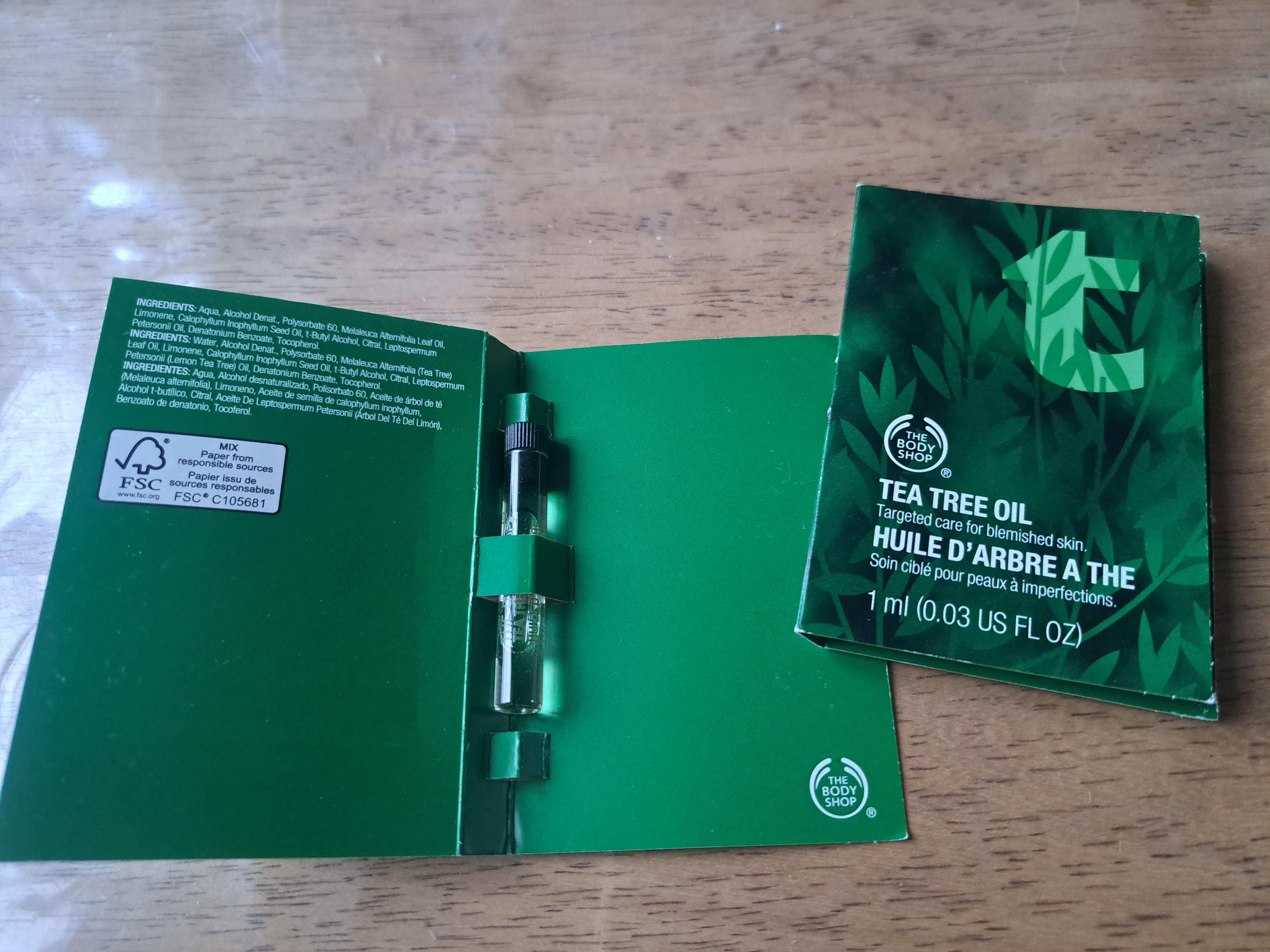 troc de troc lot de 2 échantillons the body shop image 1