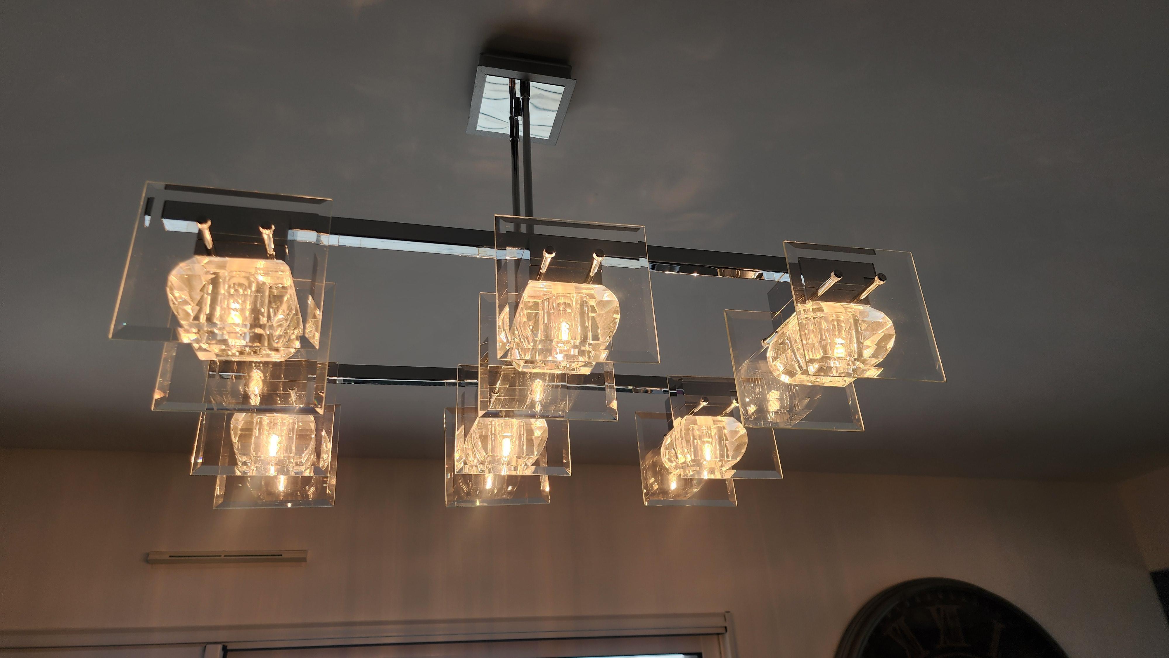 troc de troc lustre 6 éclairages image 0