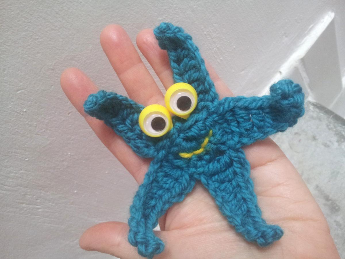 troc de troc petite étoile au crochet faite main #3 image 0