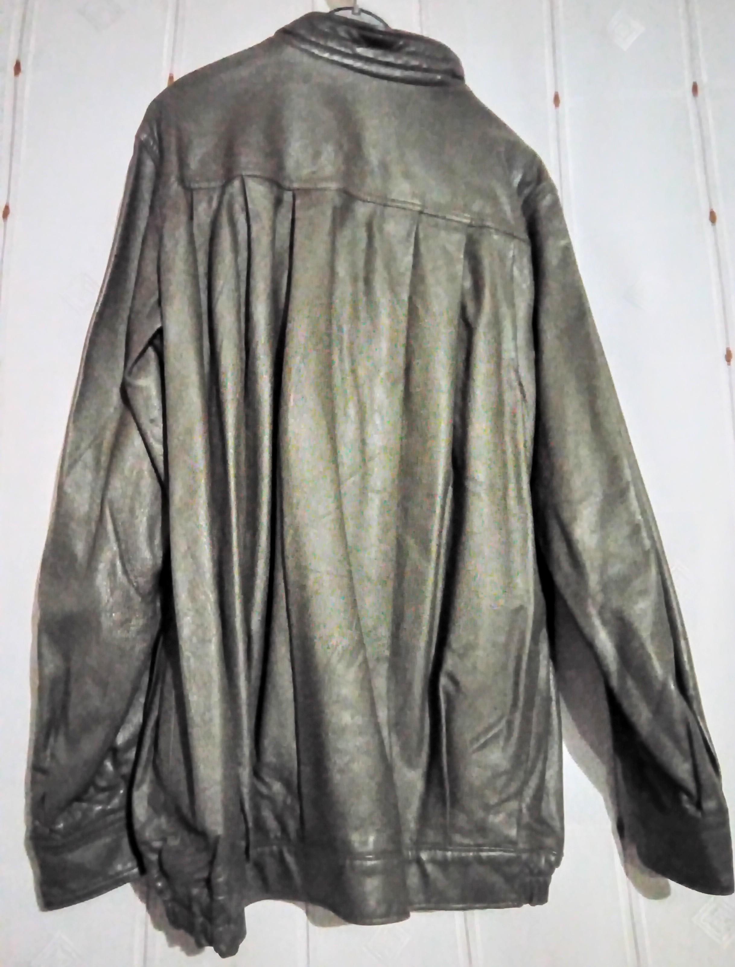 troc de troc blouson cuir t. 42 "o'hara" unisexe image 1