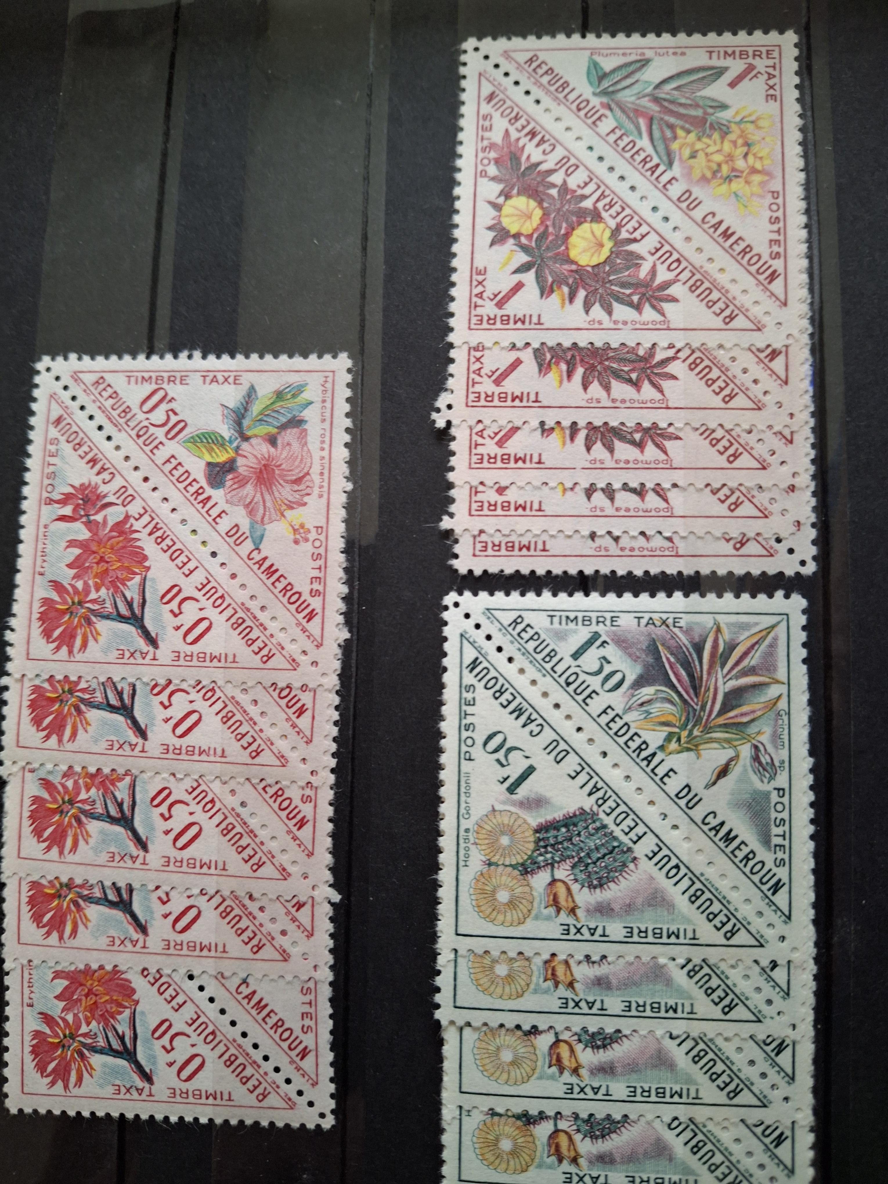 troc de troc echange timbres du cameroun contre flyers uniquement image 1