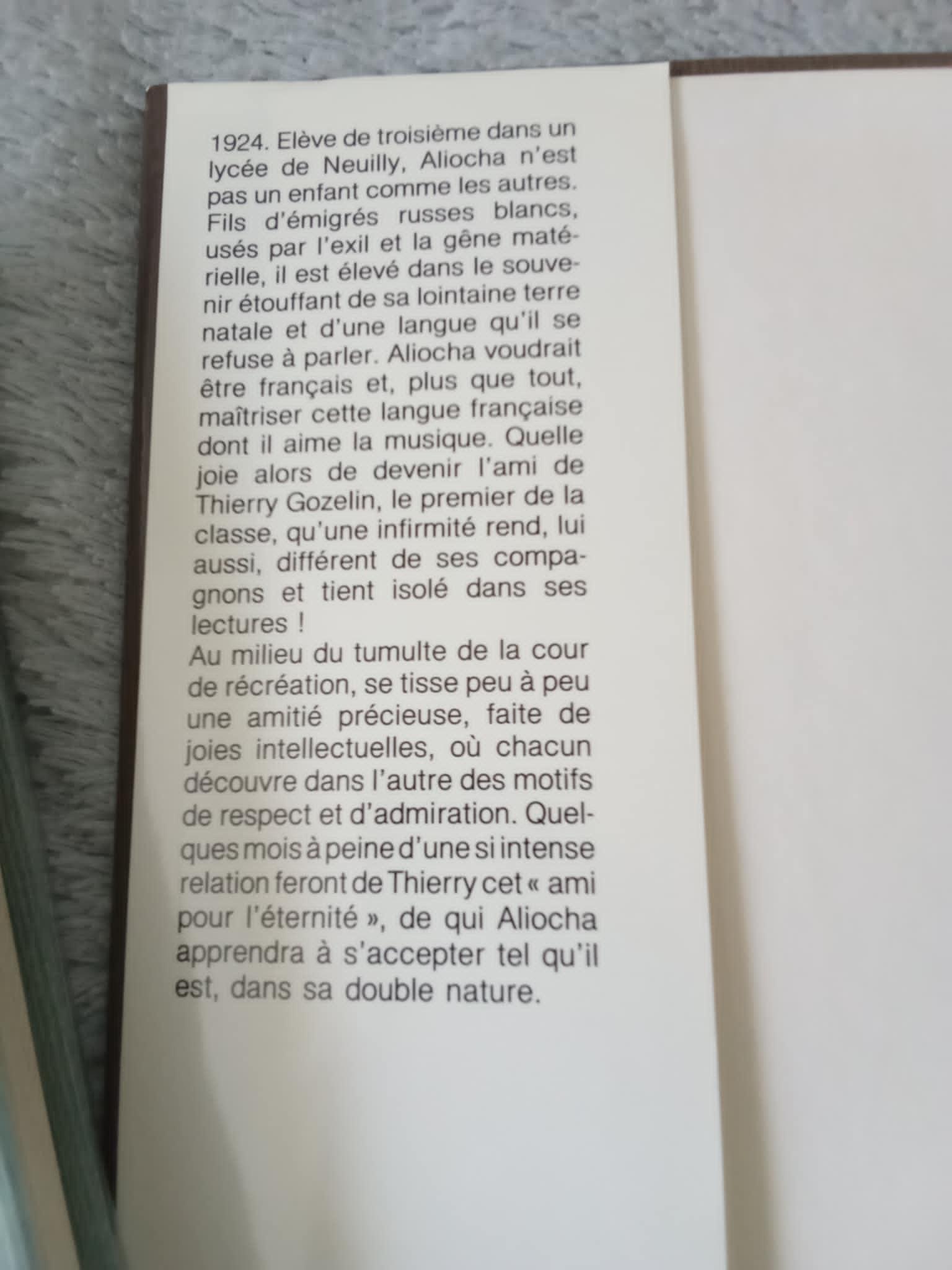 troc de troc livre  henri troyat de l'academie française   a liocha  port comp image 1