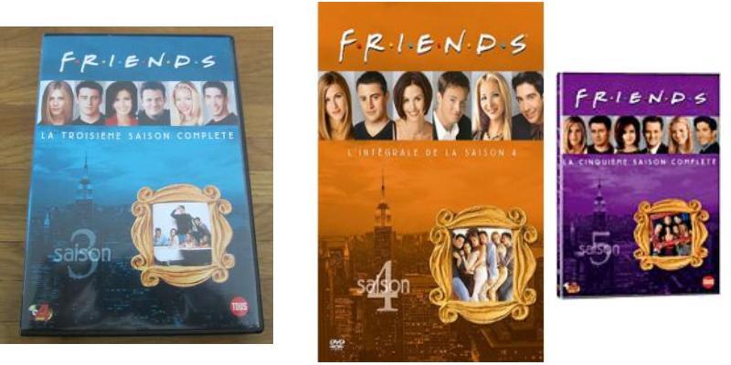 troc de troc coffret dvd série friends (saisons 1 à 5) image 1